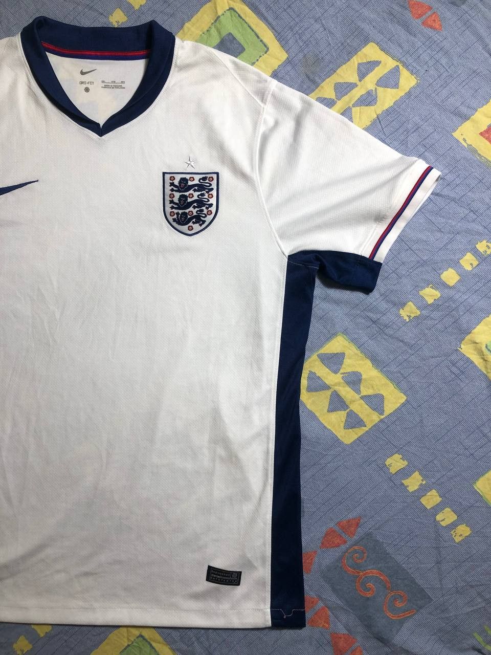 Nike Vintage Nike England Soccer Jersey shirt DRI FIT Size US XXL / EU 58 / 5 - 14 Thumbnail
