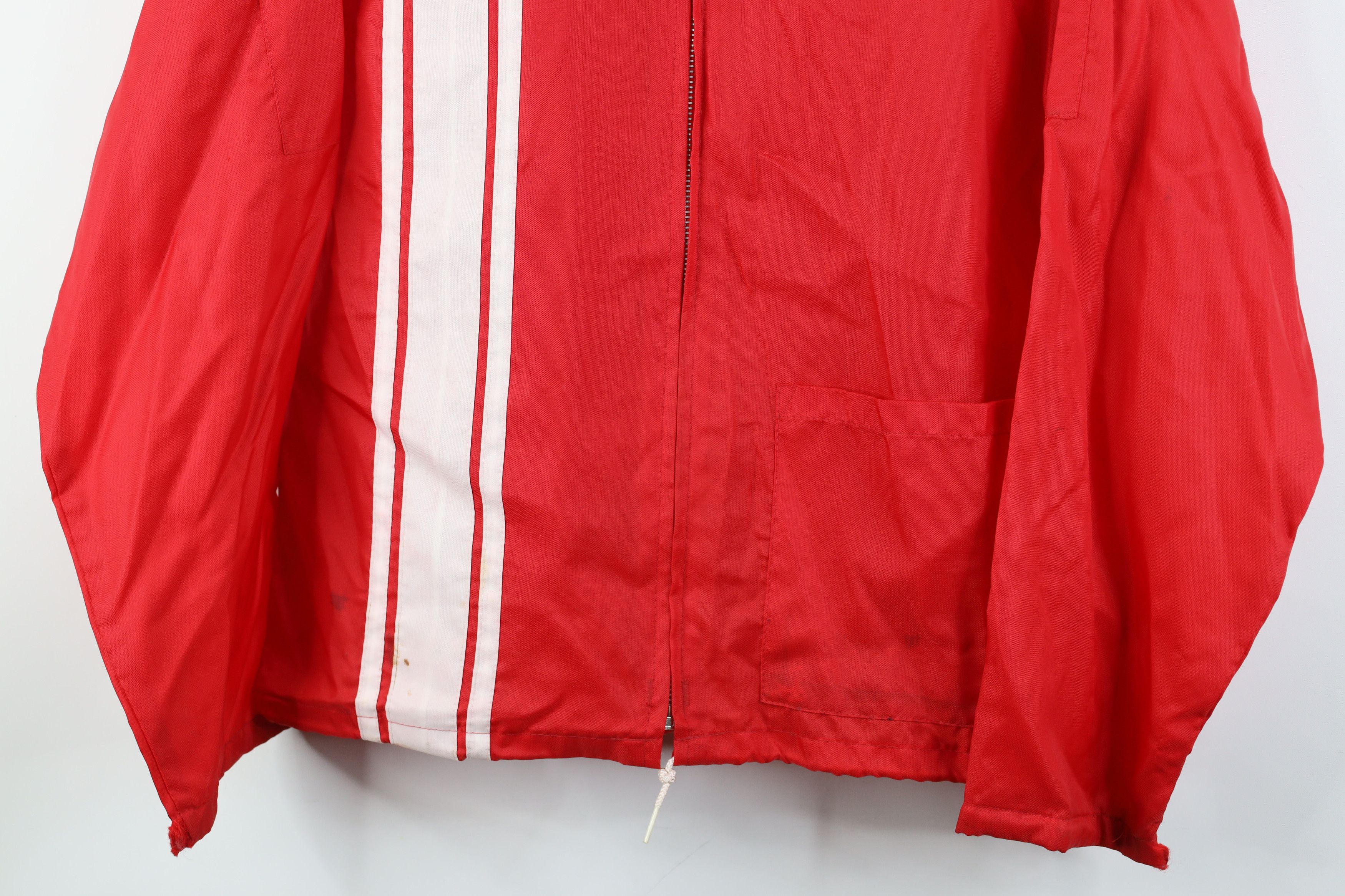 Vintage Vintage 60s 70s Industries Bins Cafe Racer Jacket Red USA Size US M / EU 48-50 / 2 - 3 Thumbnail