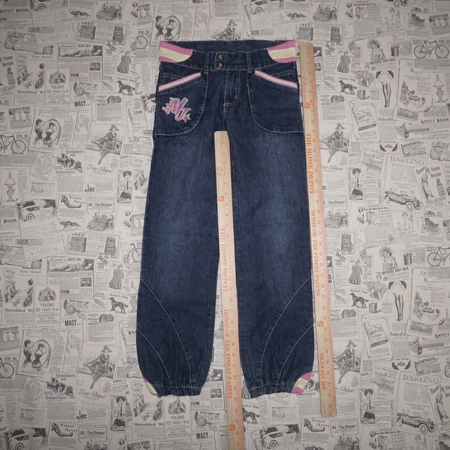 Vintage 10 - Vintage Y2K Miss jeans brand MJ embroidered girls pants Size 32" / US 10 / IT 46 - 4 Thumbnail