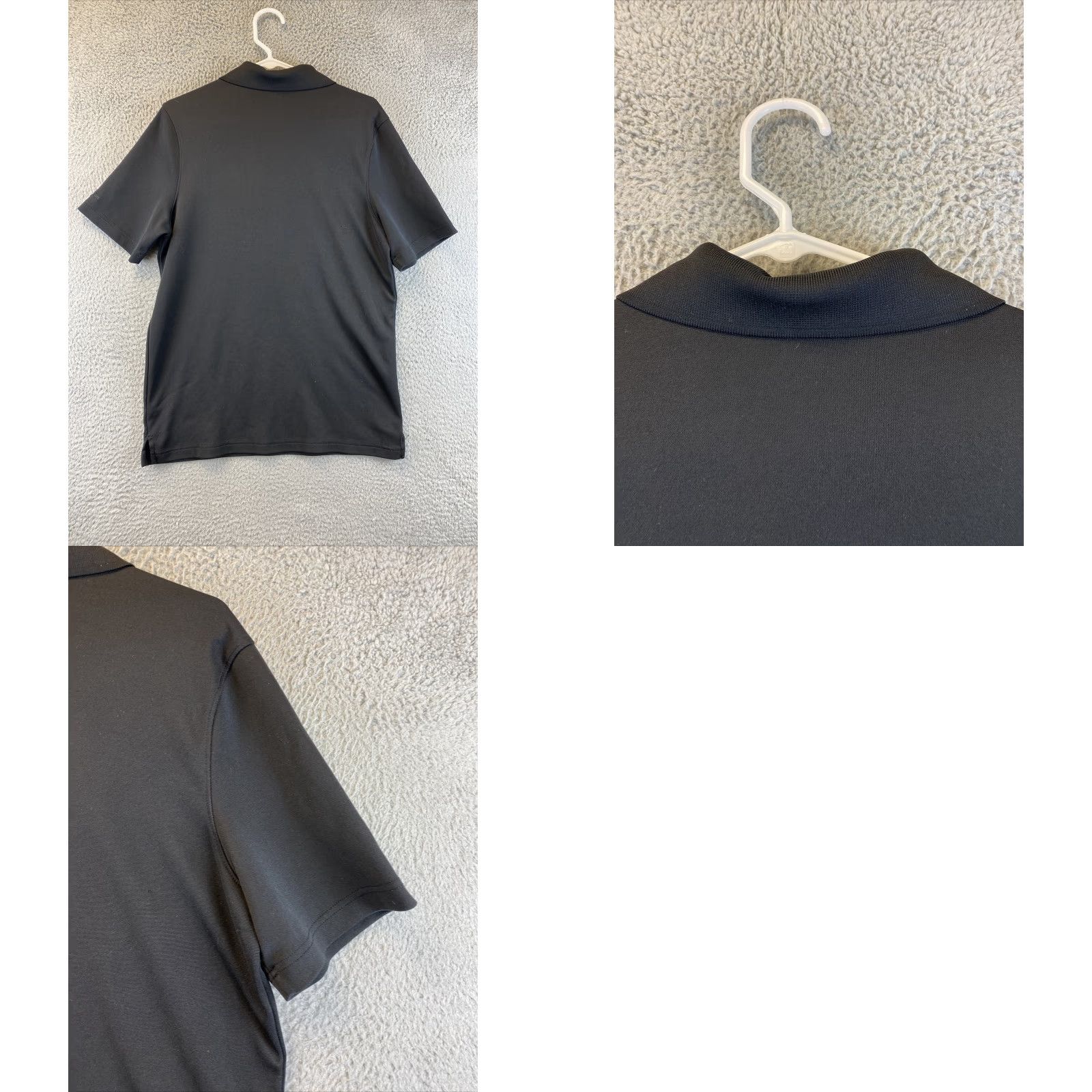 Champion Champion Polo Golf Shirt Men’s Black Short Sleeve Double Dry Size Large 82-62 Size US L / EU 52-54 / 3 - 8 Thumbnail