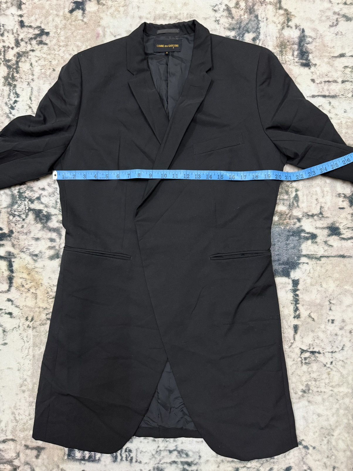 Comme des Garcons Homme Vintage Ad1991 Comme Des Garcon Long Coat Jacket Size US M / EU 48-50 / 2 - 14 Thumbnail