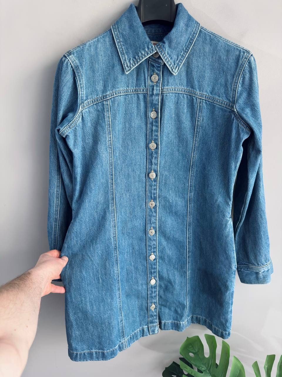 Levi's Levi's Women's Shay Blue Denim Dress, Size S Size S / US 4 / IT 40 - 7 Thumbnail