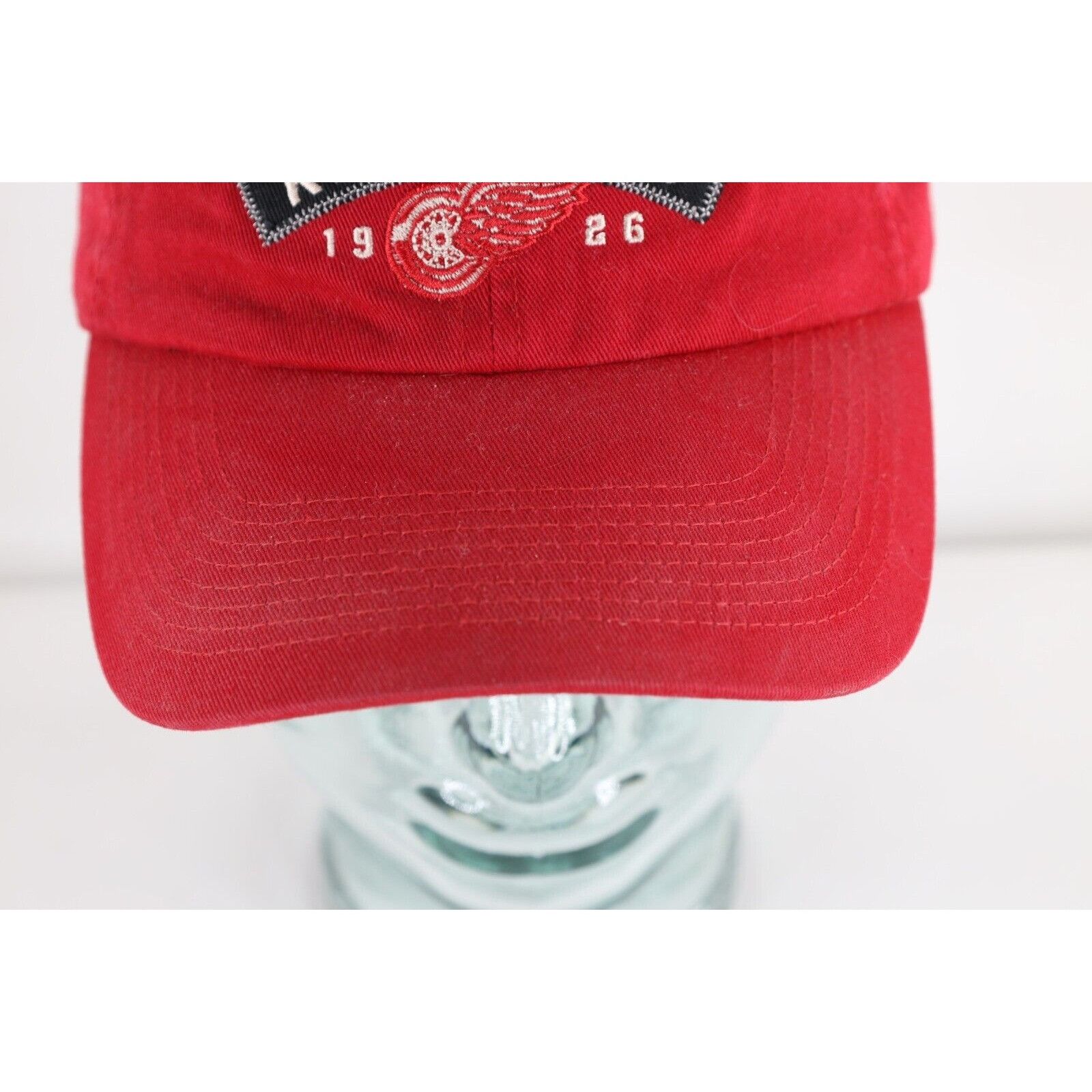 Vintage Vintage Faded Spell Out Detroit Red Wings Hockey Hat Size ONE SIZE - 2 Thumbnail