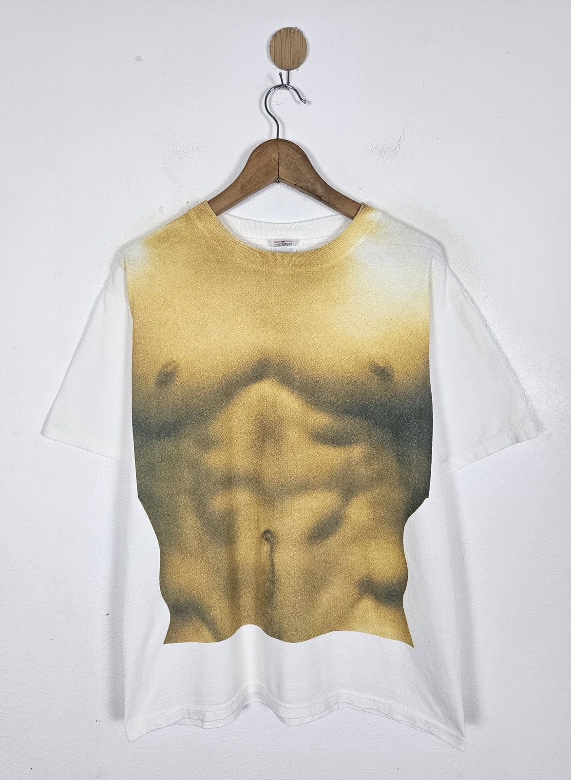 Vintage Body Torso Art tee Shirt