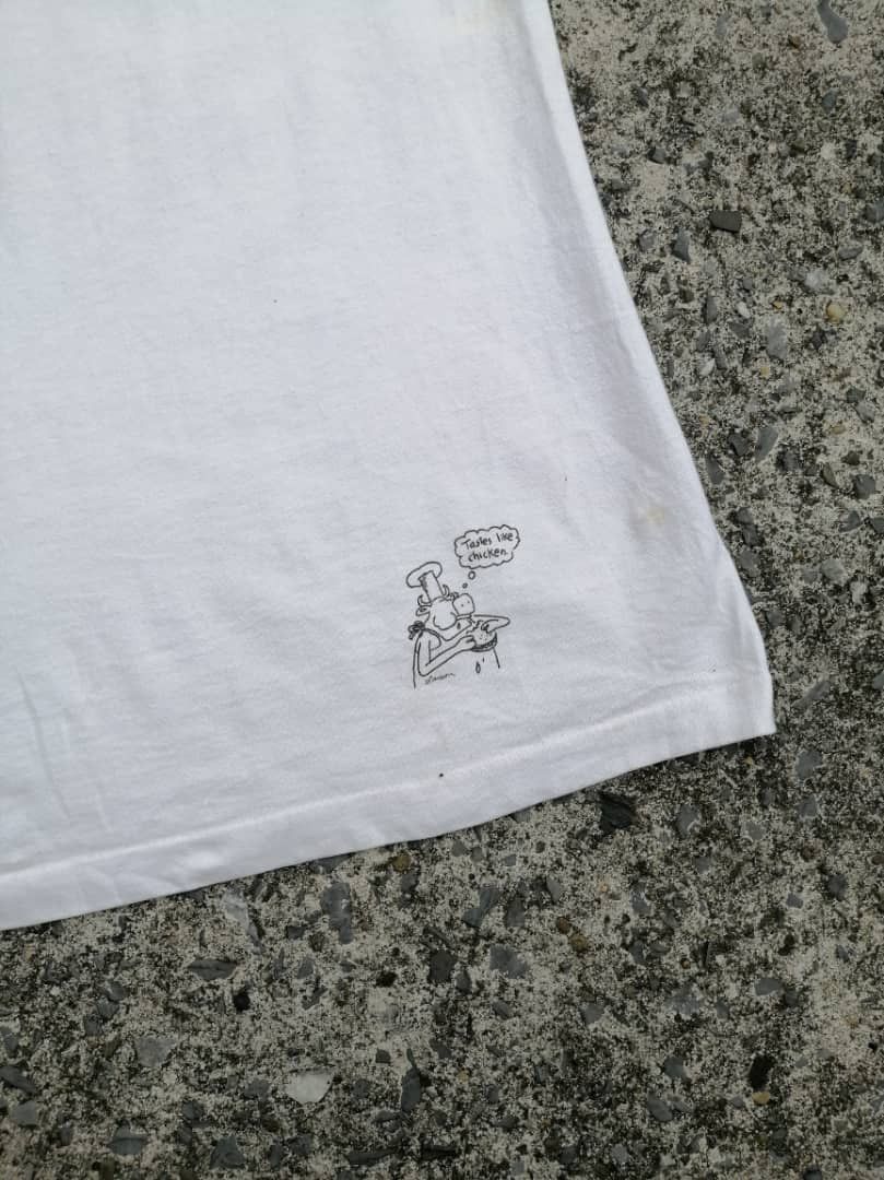 Vintage Vintage 80s The Far Side Animated Cows Tee Size US L / EU 52-54 / 3 - 3 Thumbnail