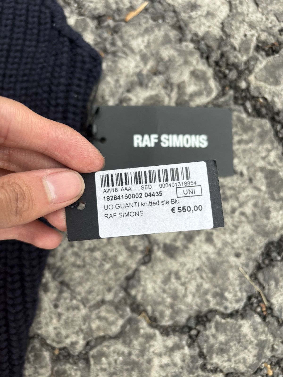 Raf Simons raf simons ss18 drugs knit sleeve / neck attached arm warmer Size ONE SIZE - 9 Thumbnail
