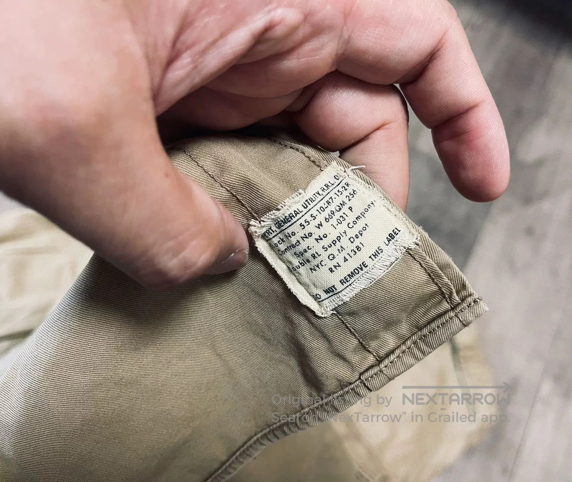 RRL Ralph Lauren RRL Vintage Military Style Shirt. Size US L / EU 52-54 / 3 - 6 Thumbnail