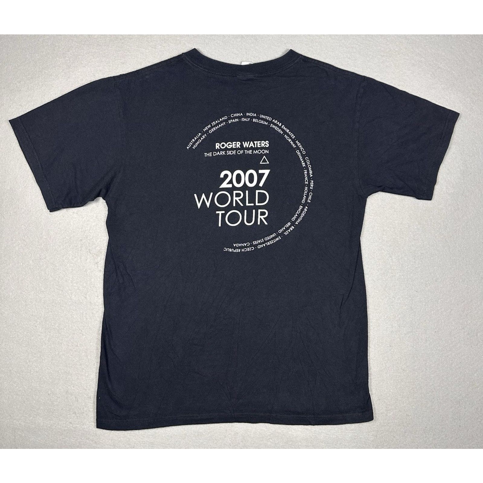 Anvil Roger Waters Dark Side Moon World Tour Shirt Sz M Pink Floyd Size US M / EU 48-50 / 2 - 5 Thumbnail