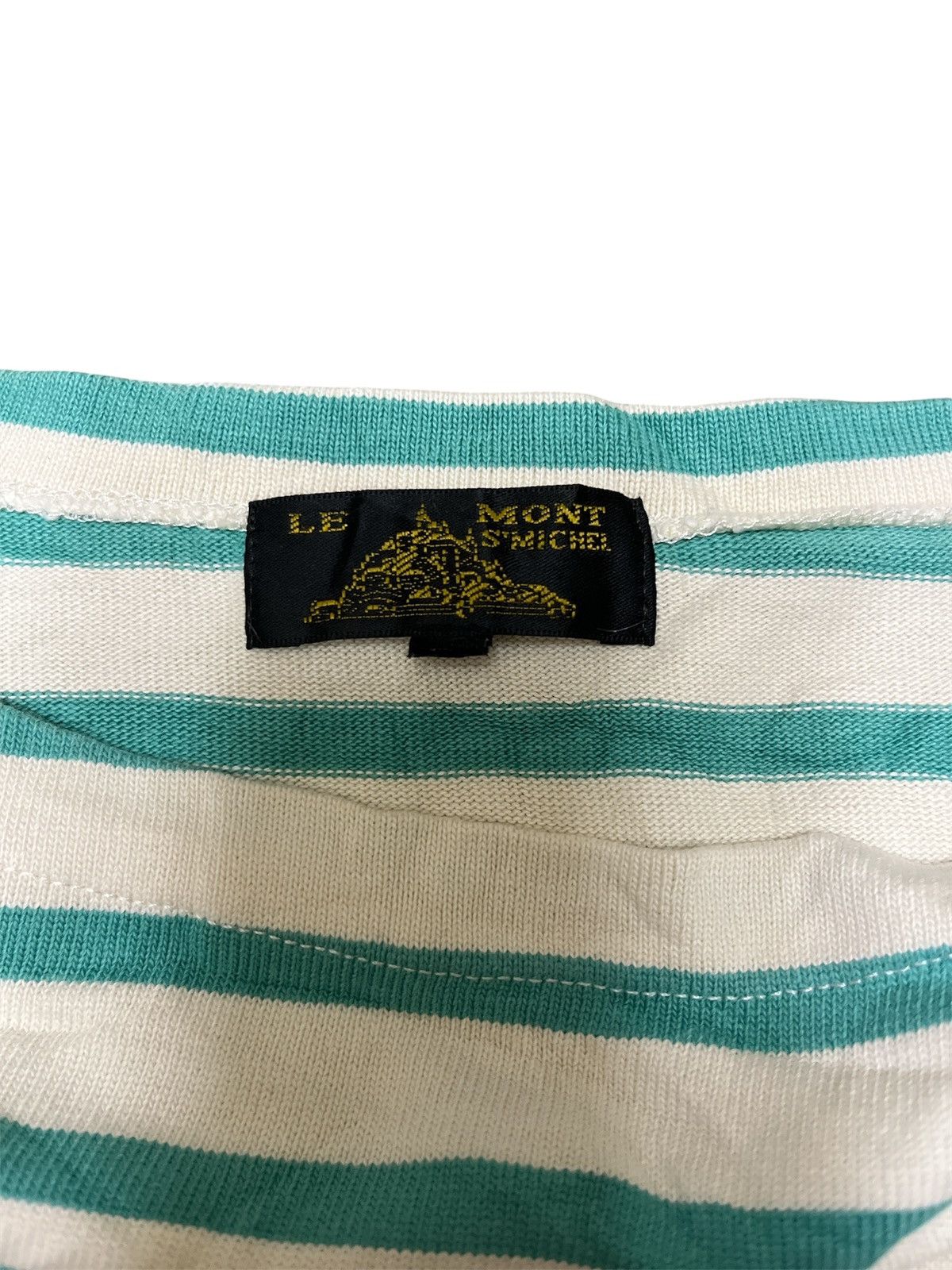 Le Mont Saint Michel Le Mont St Michel strip Long Sleeve Shirt Size US M / EU 48-50 / 2 - 2 Thumbnail