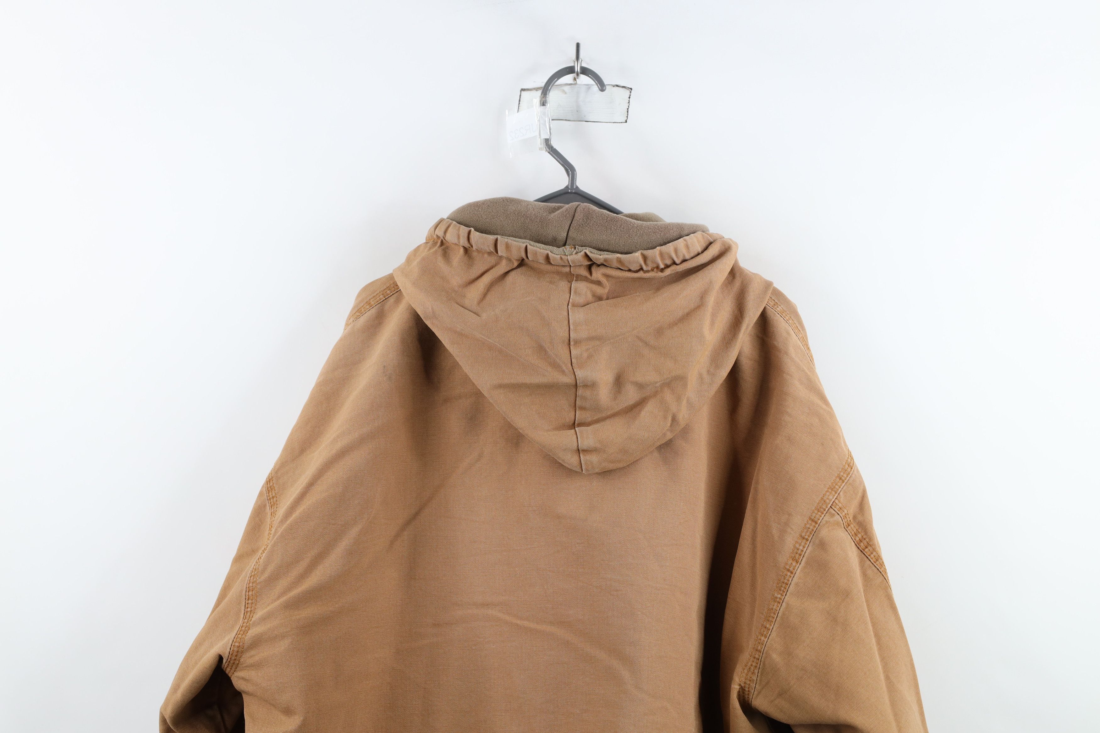 Vintage Vintage 90s Tyndale FR Wool Lined Hooded Canvas Jacket USA Size US XXL / EU 58 / 5 - 14 Thumbnail