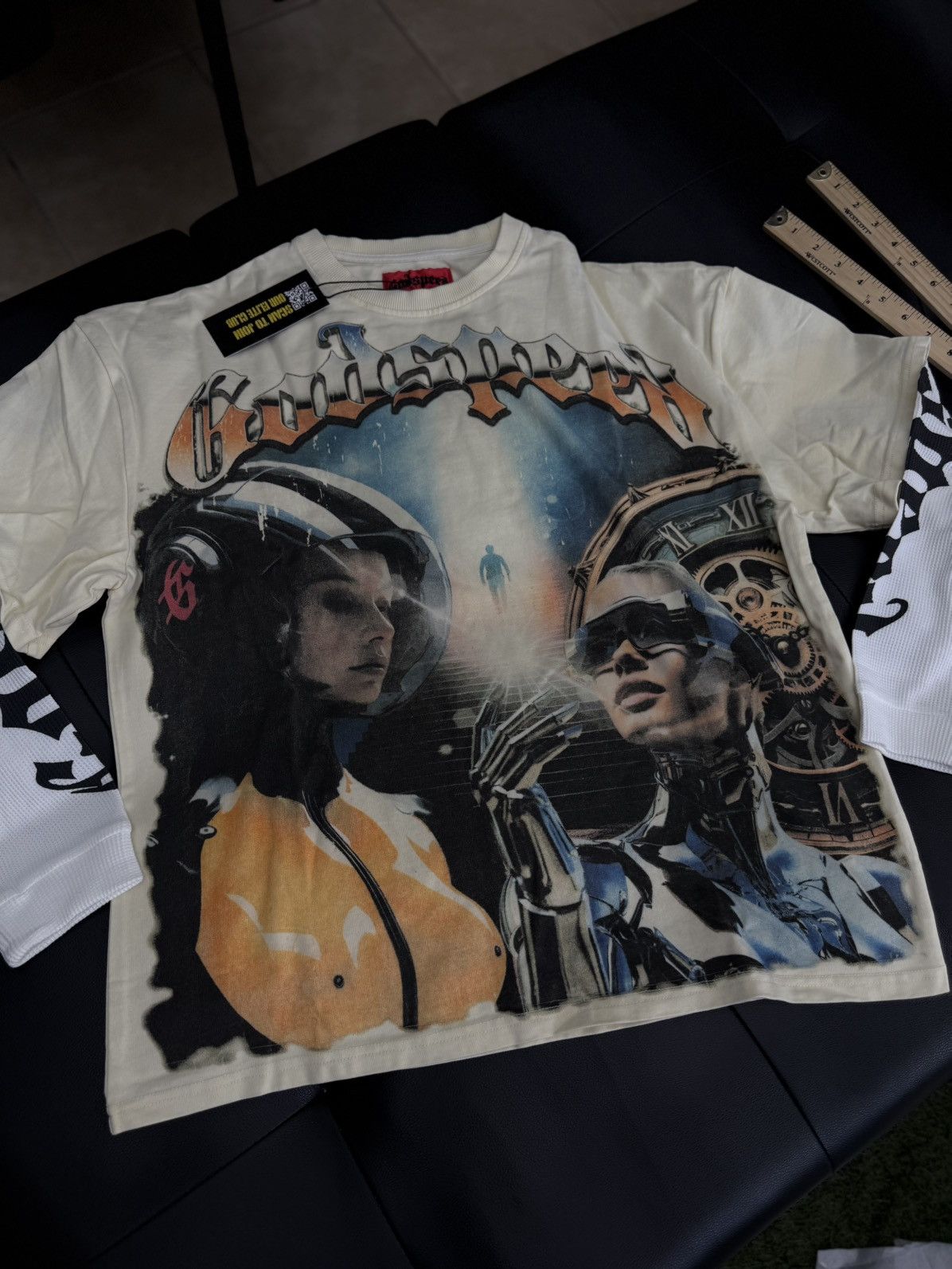 Godspeed Godspeed LS Chosen One Tee Shirt Size M (NEW) Size US M / EU 48-50 / 2 - 2 Thumbnail