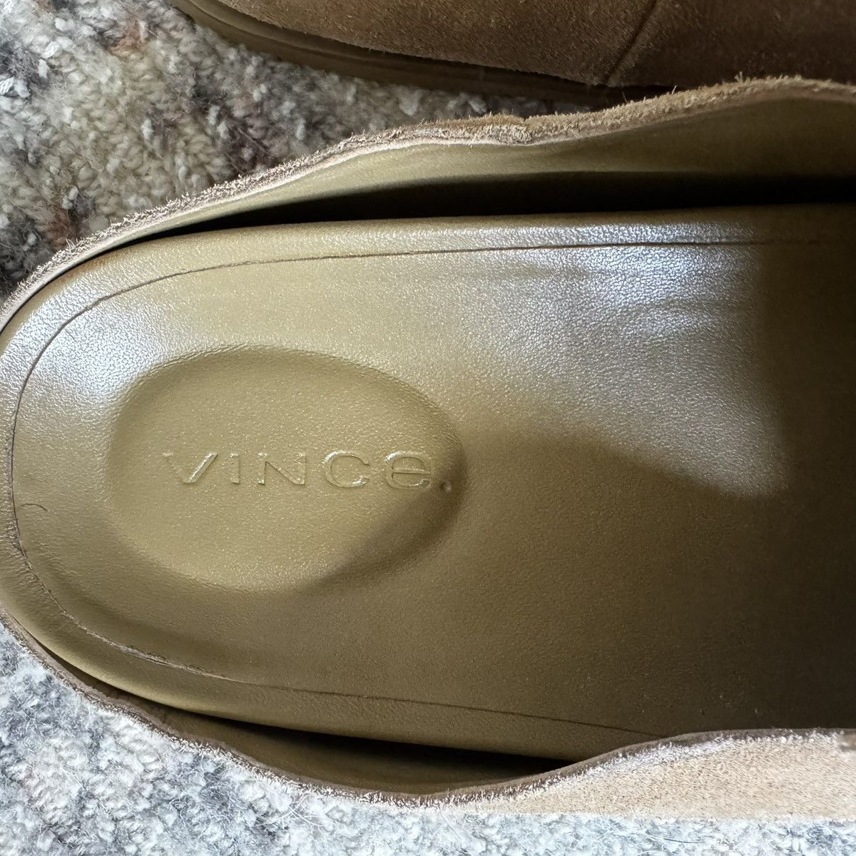 Vince Vince Decker Suede Mules Size US 9.5 / EU 42-43 - 4 Thumbnail