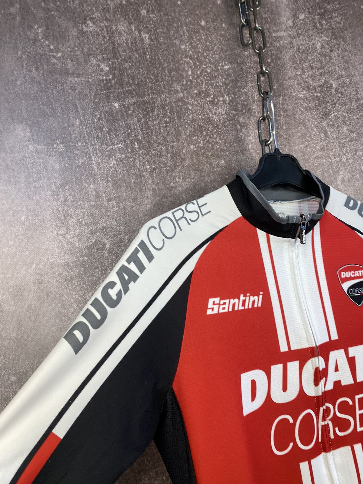 Japanese Brand Ducati cycling Jersey vintage Size US M / EU 48-50 / 2 - 4 Thumbnail