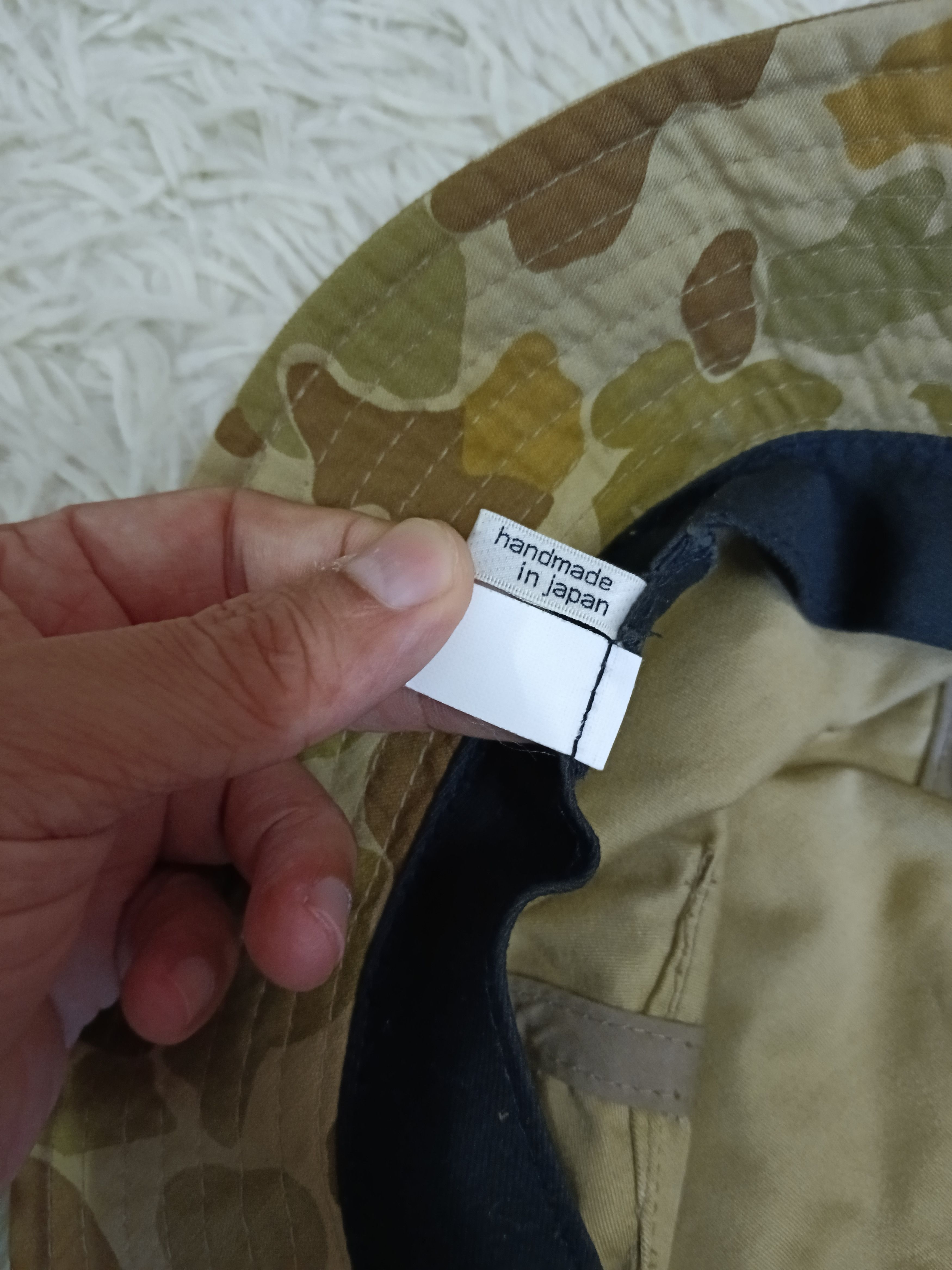 Japanese Brand DUCK CAMO HIGHER HANDMADE IN JAPAN(SIZE 62) Size ONE SIZE - 4 Thumbnail