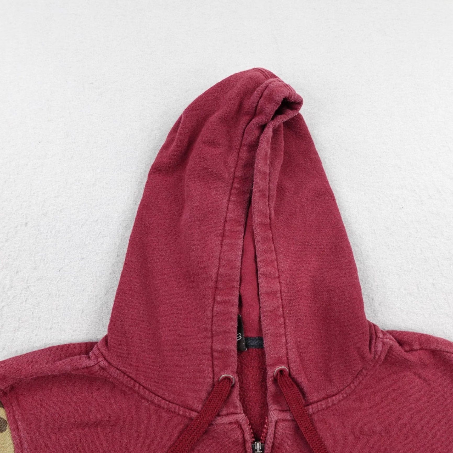 Fox Racing Fox Racing Hoodie Womens Large Red Camo Full Zip Sweatshirt BMX Dirtbike MotoX Size L / US 10 / IT 46 - 2 Thumbnail