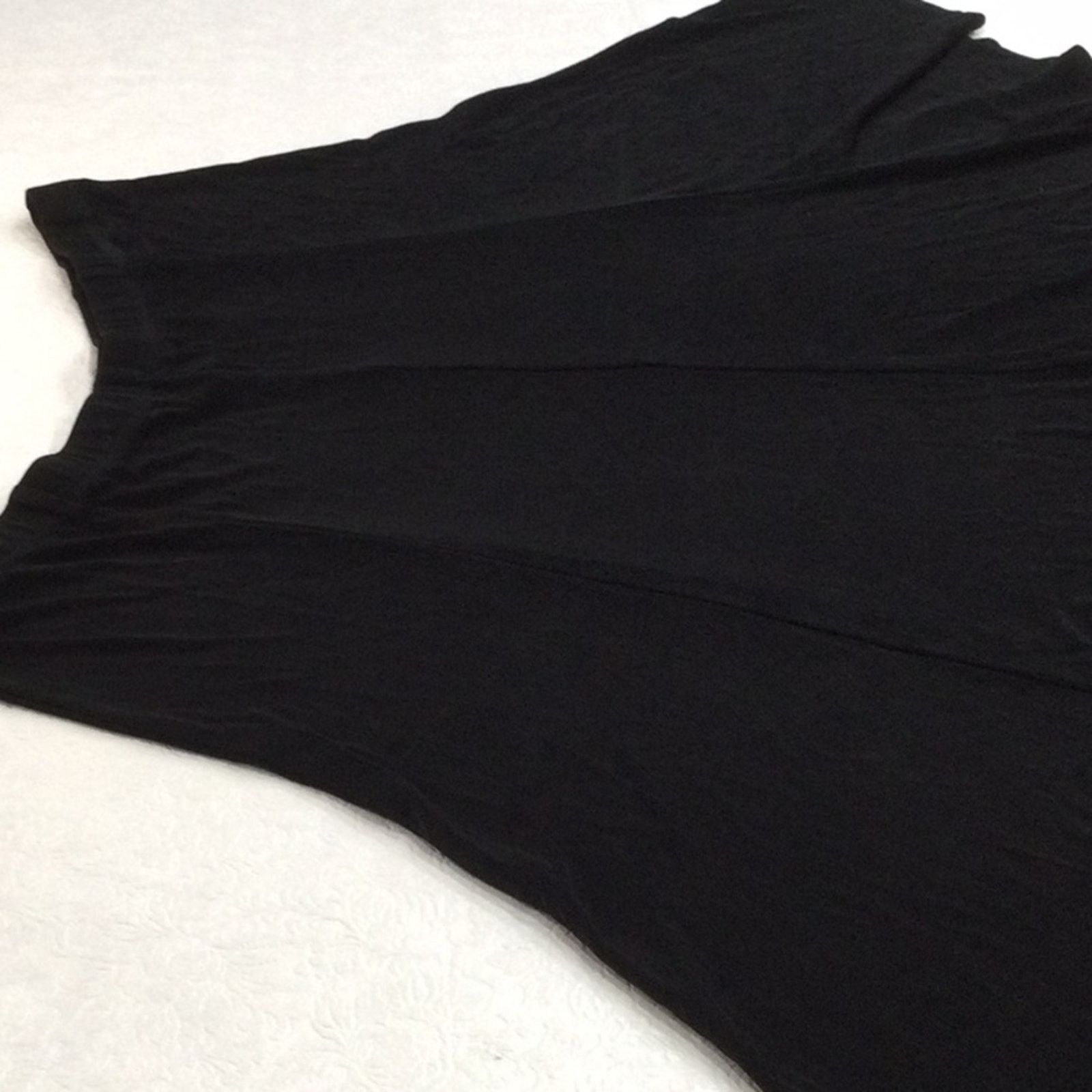 Chicos Travelers by Chico's Black Full A-Line Skirt Size 3/XL/16 Size 38" / US 16 / IT 52 - 12 Thumbnail