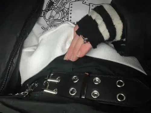 Other Adjustable Chain Belt Punk Hip-hop Belt Size ONE SIZE - 2 Thumbnail