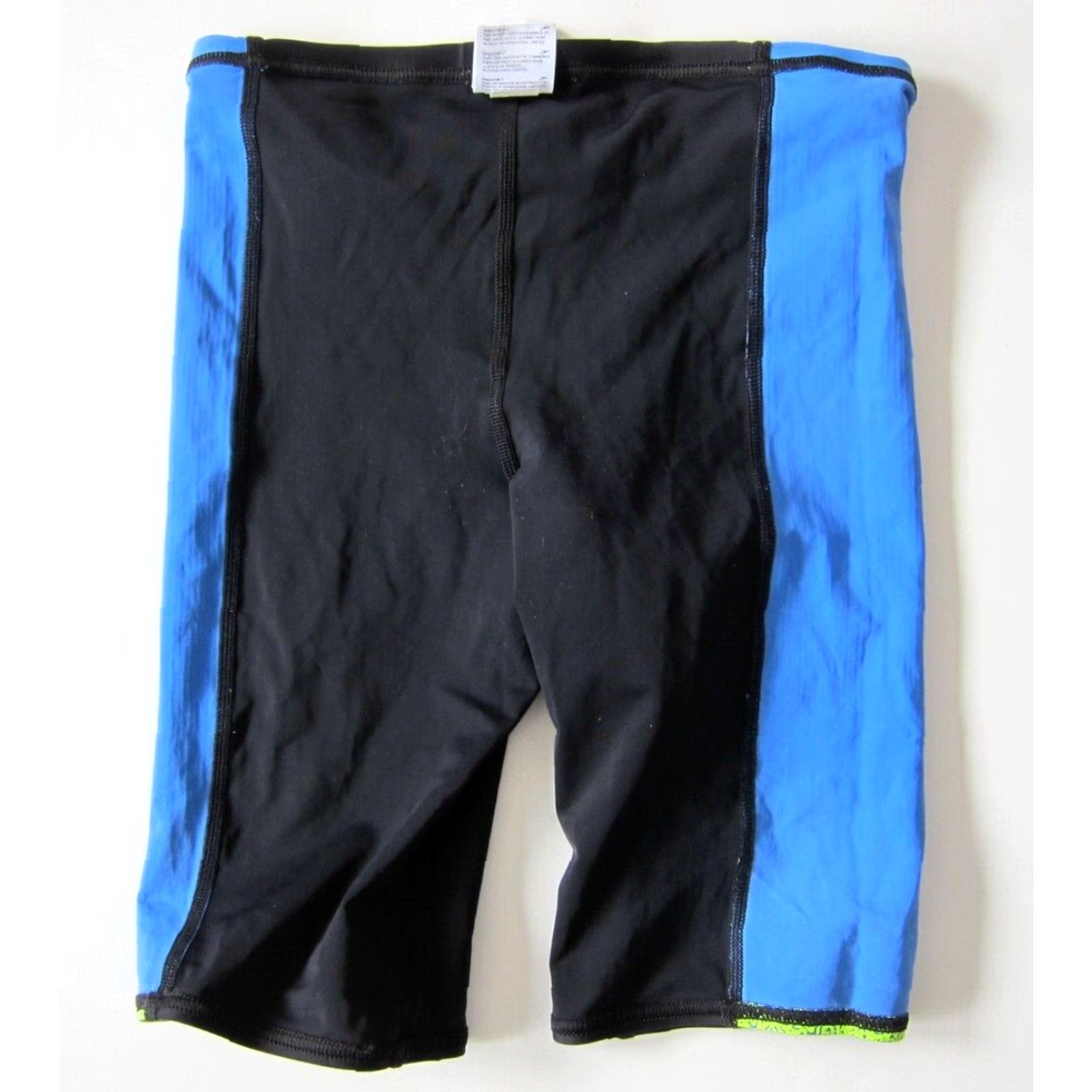 Speedo Speedo Jammer Bottom Men 30 Black Blue Green Wall Power Flex Eco Swim Trunk 78% nylon 22% lycra Mens Size US 30 / EU 46 - 7 Thumbnail