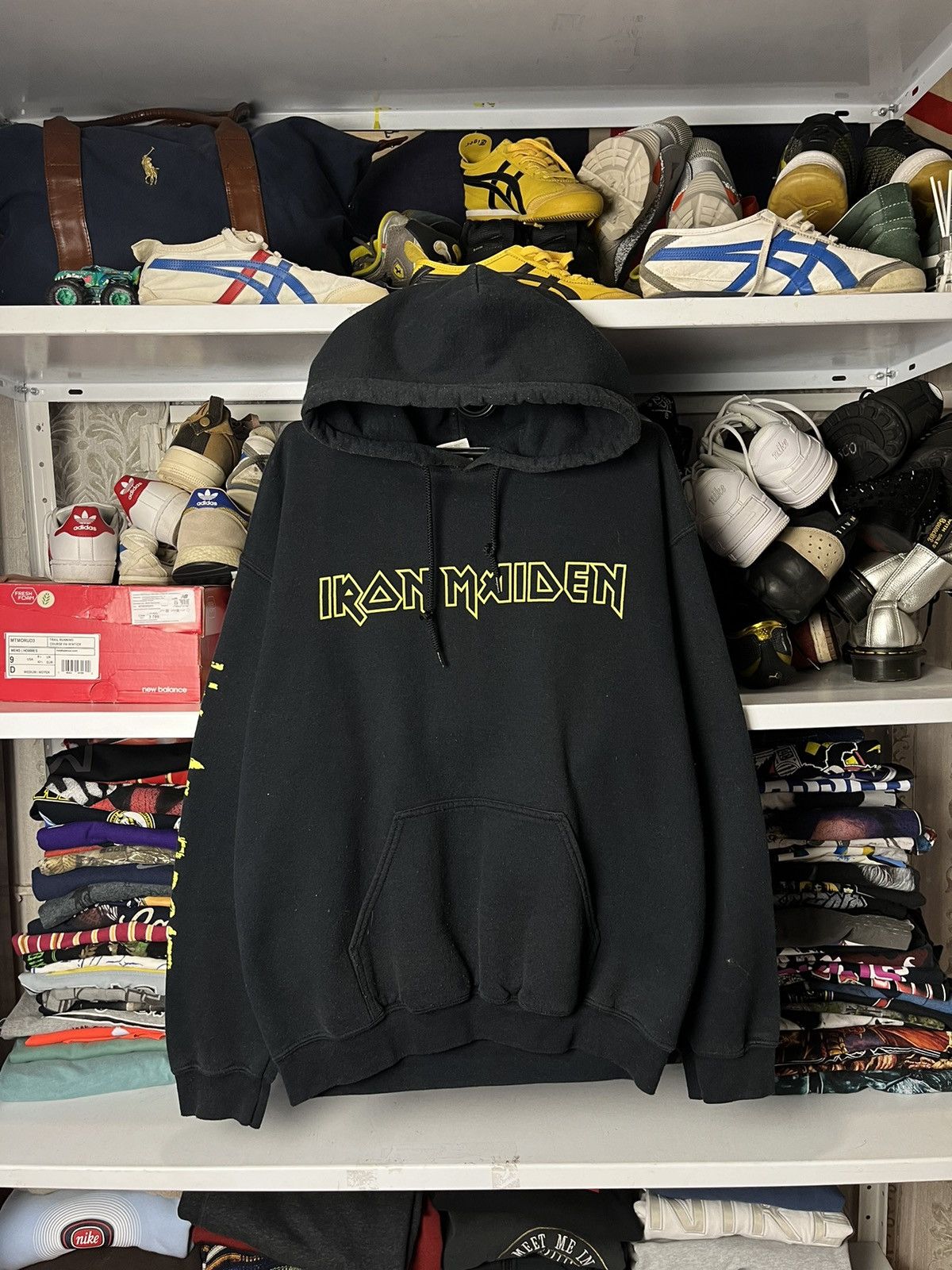 Iron Maiden Vintage Iron Maiden Live After Death Hoodie Rock Bend Y2K 90 Size US M / EU 48-50 / 2 - 21 Thumbnail