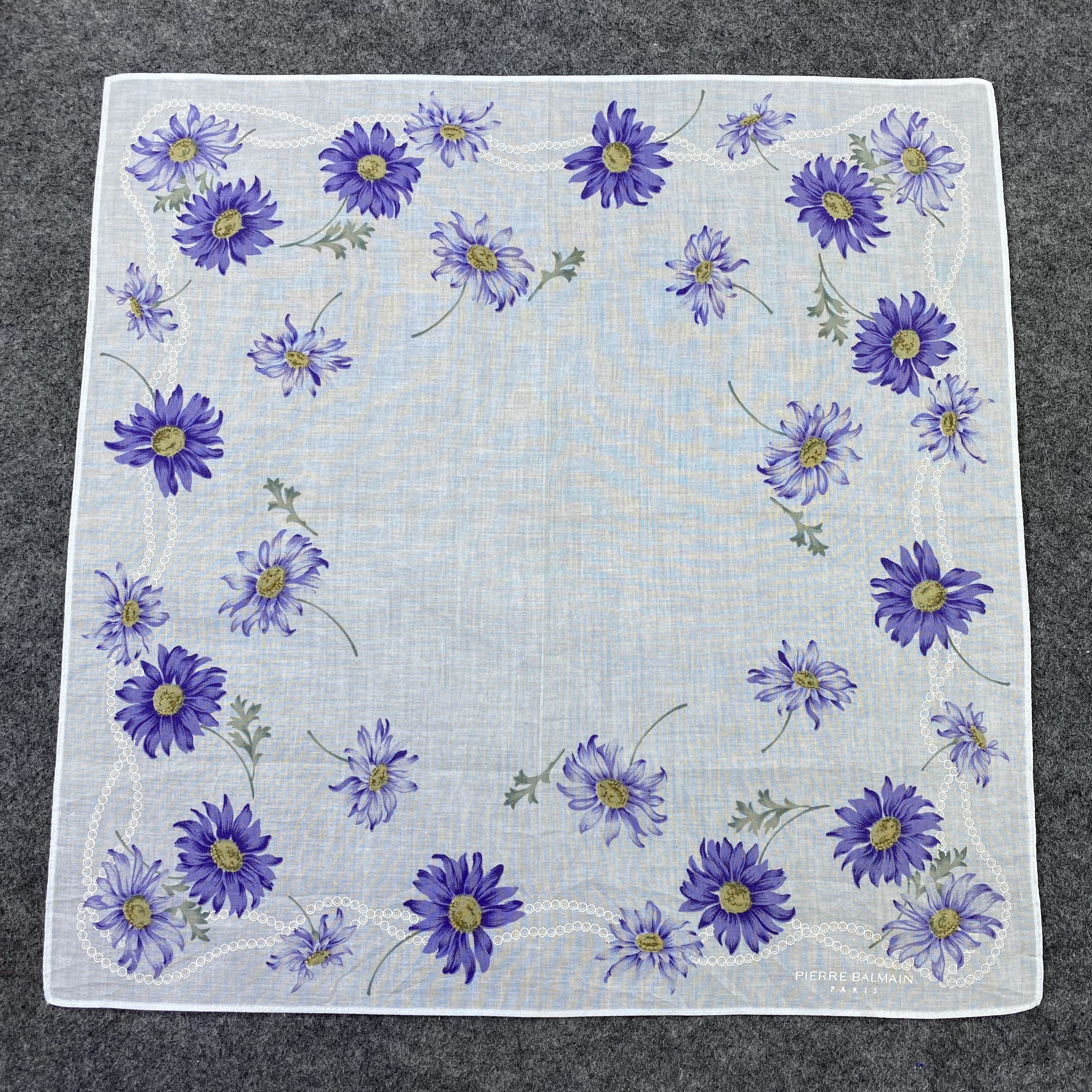 Pierre Balmain Pierre Balmain Handkerchief / Bandana / Neckerchief-B646 Size ONE SIZE - 3 Thumbnail