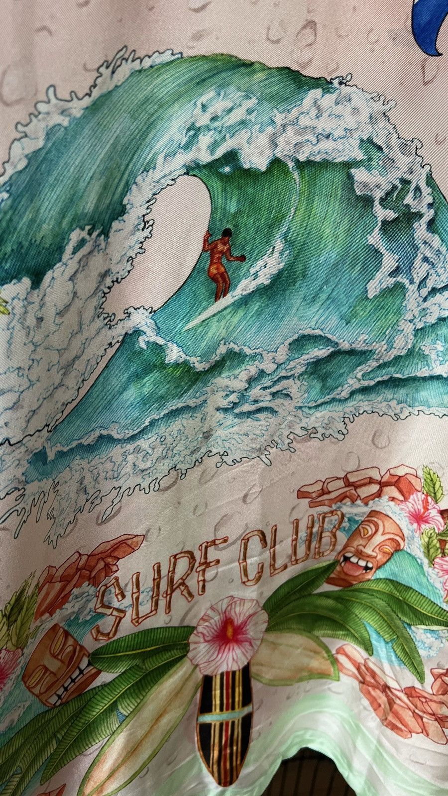 Casablanca Casablanca silk Surf Club shirt Size US L / EU 52-54 / 3 - 6 Thumbnail