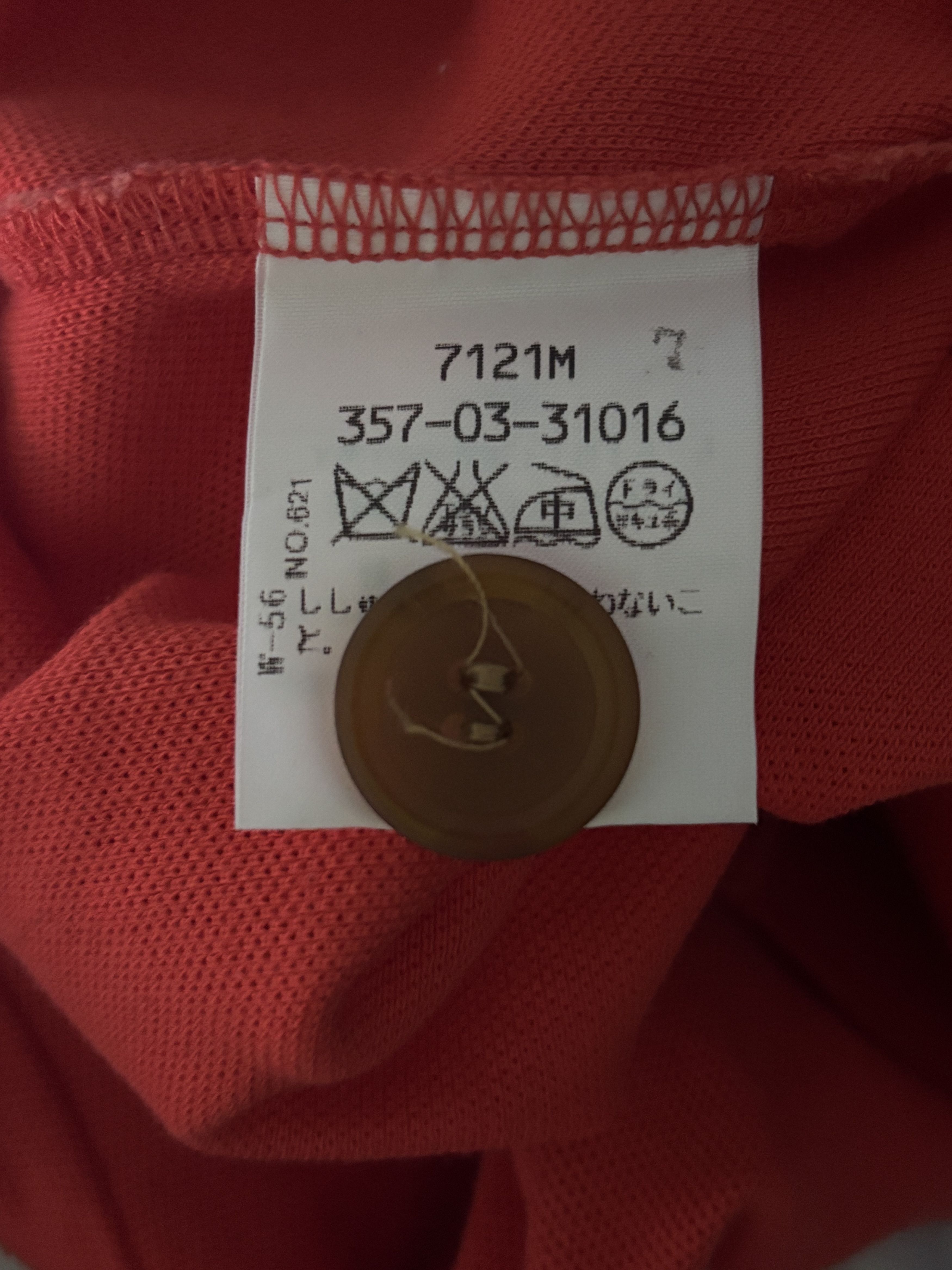 Vivienne Westwood VIVIENNE WESTWOOD ASYMMETRIC ORANGE BUTTON DOWN POLO SHIRT Size S / US 4 / IT 40 - 4 Thumbnail