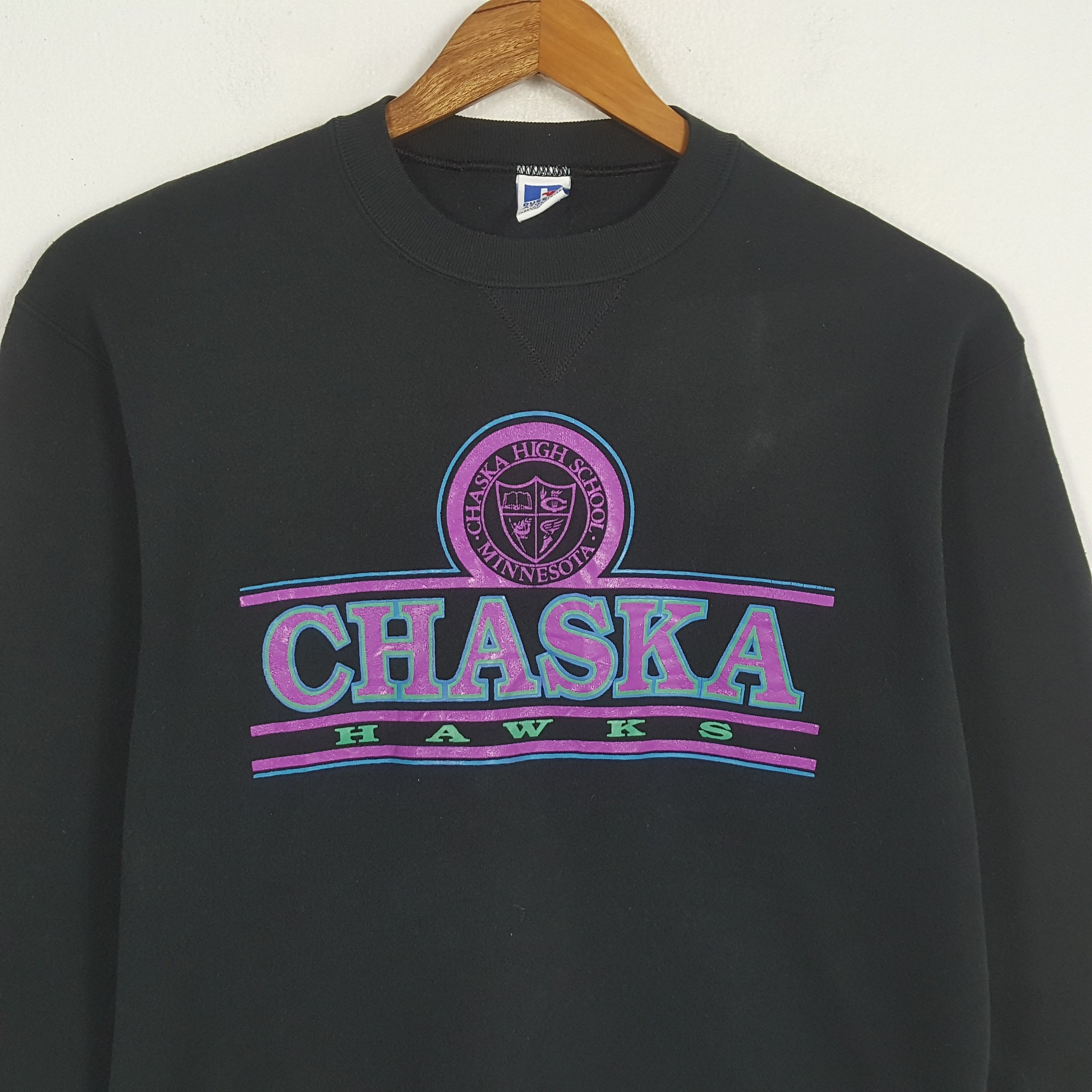 Vintage Vintage CHASKA HAWKS American College Sweatshirts Size US L / EU 52-54 / 3 - 2 Thumbnail