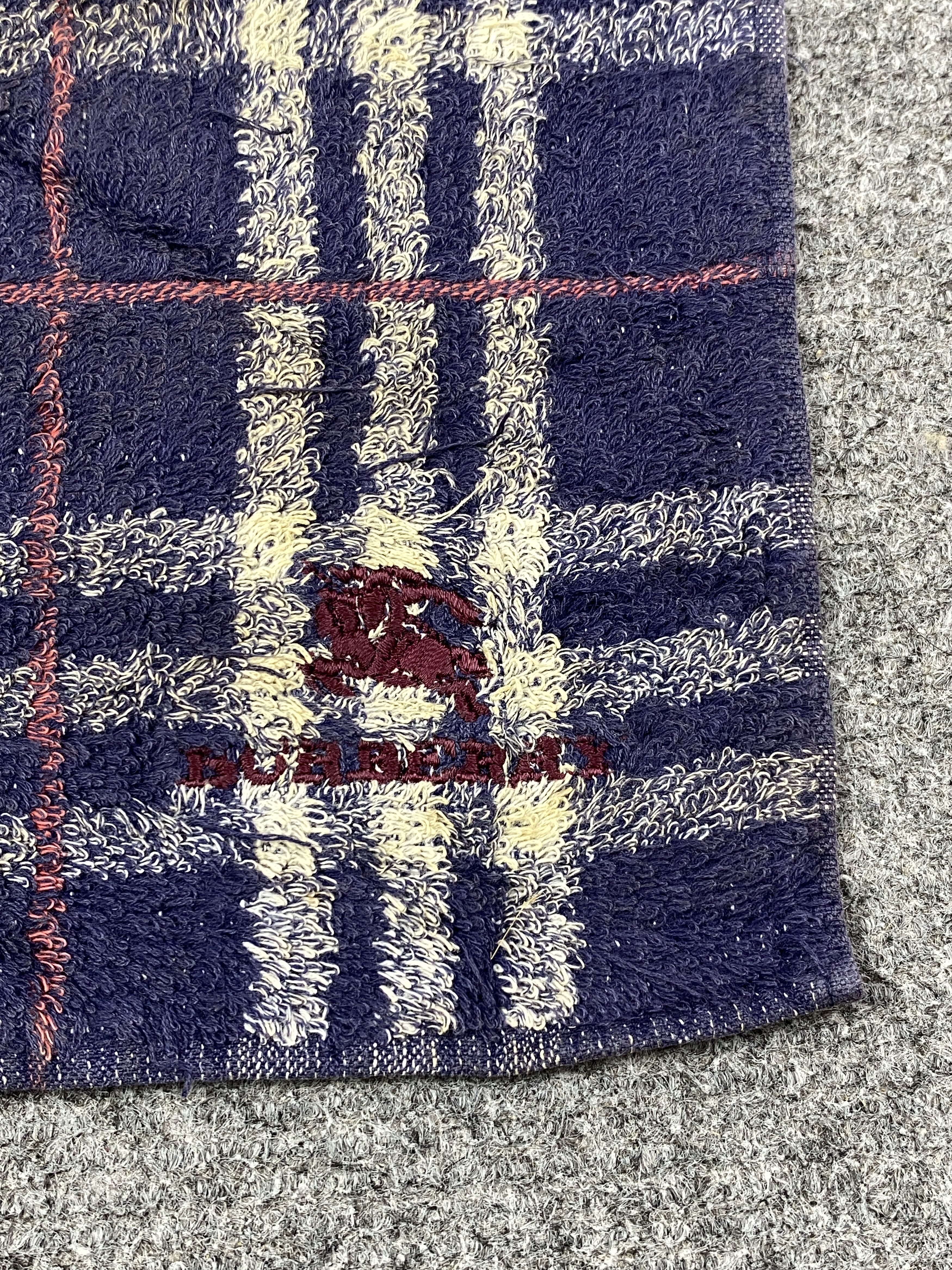 Burberry Vintage Burberry Novacheck Mini Towel / Hand Towel TT0005 Size ONE SIZE - 6 Thumbnail
