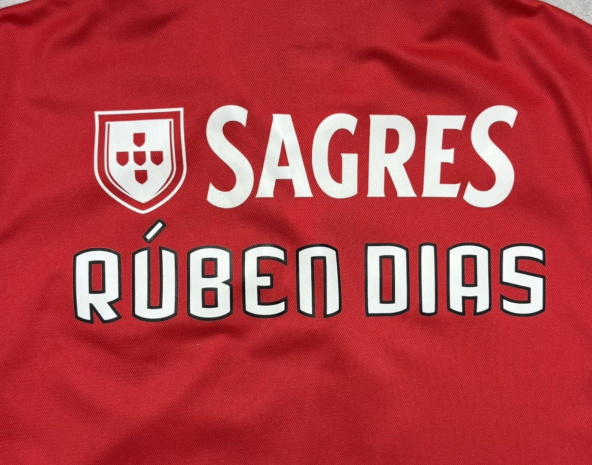 Adidas Benfica 2017 2018 Home Shirt Jersey Adidas #66 Ruben Dias Size US L / EU 52-54 / 3 - 17 Thumbnail