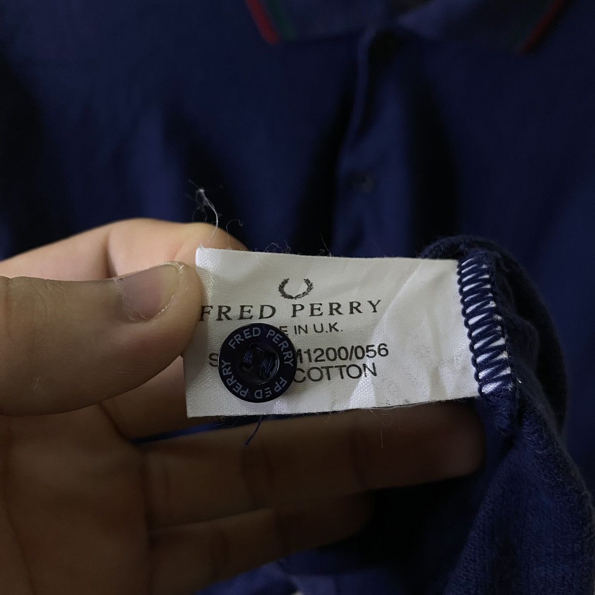 Fred Perry Vintage Fred Perry Twin Tipped Polo Tee Made in England Size US L / EU 52-54 / 3 - 4 Thumbnail