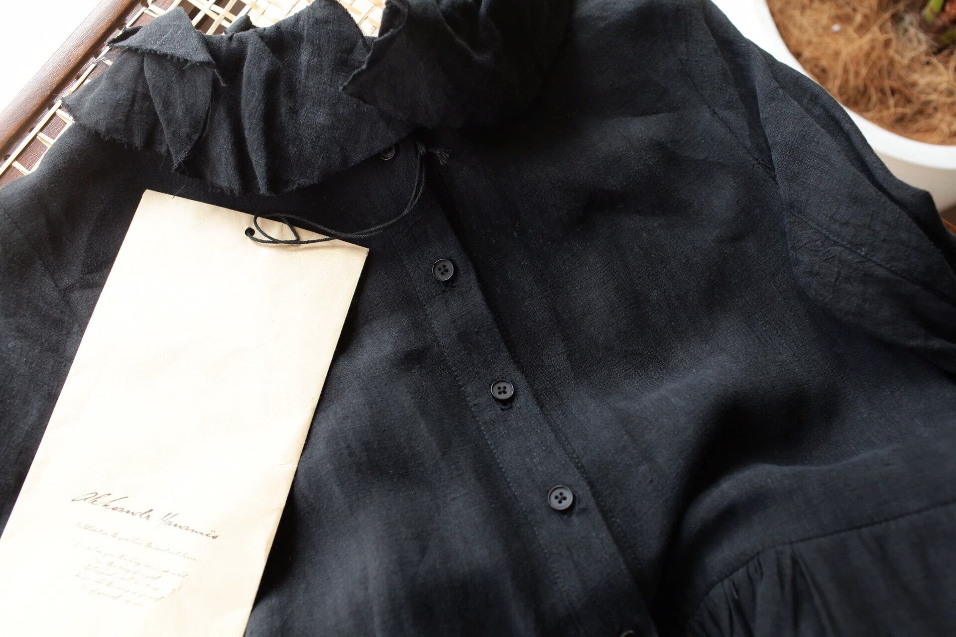 Aleksandr Manamis Aleksandr Manamis Vintage Women's Dress Denmark Size F Size ONE SIZE - 9 Thumbnail