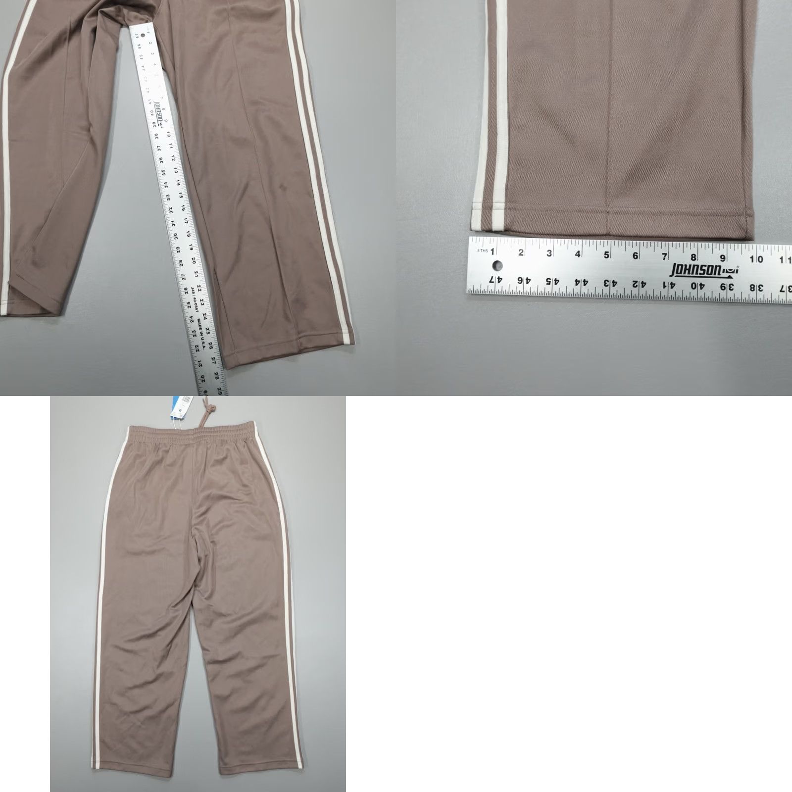 Adidas Adidas Firebird Baggy Track Pants Men M Trace Brown JP1067 Track Pants Size US 31 - 8 Thumbnail