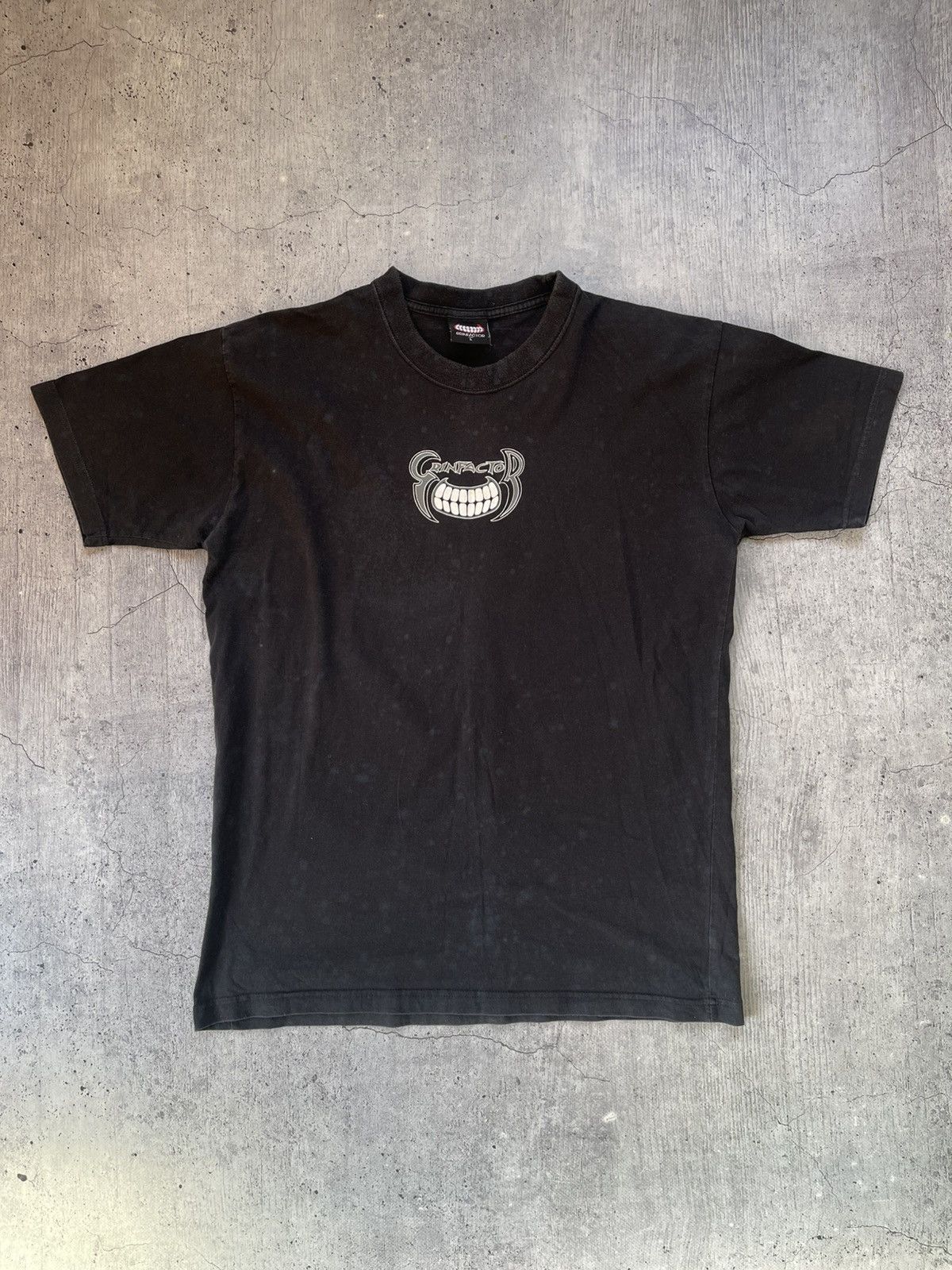 Vintage Vintage Grinfactor T-Shirt Black Size US L / EU 52-54 / 3 - 4 Thumbnail