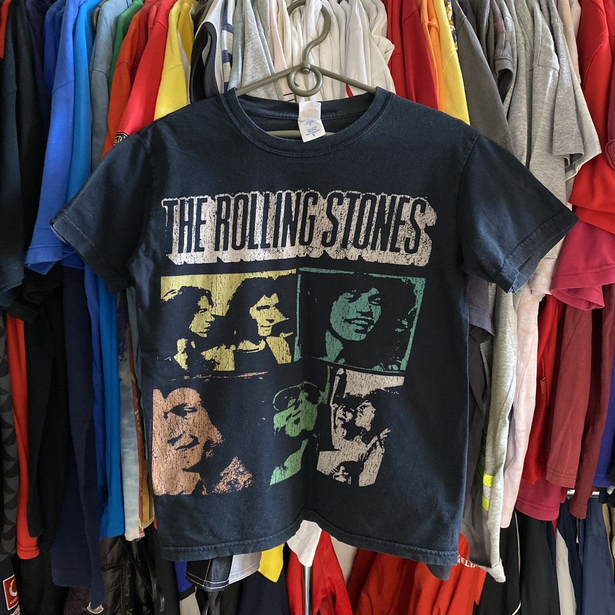Band Tees Vintage The Rolling Stones 2012 Big graphic logo band tee Size US XS / EU 42 / 0 - 1 Thumbnail