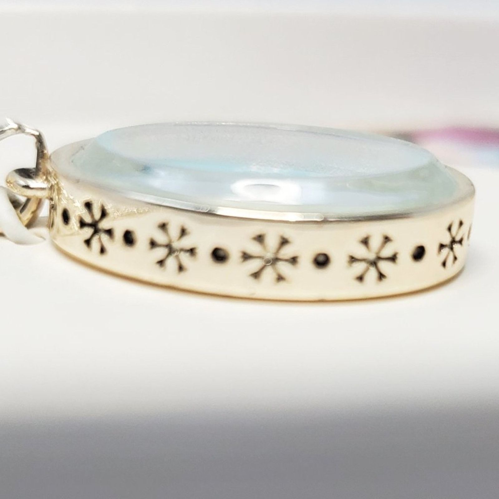 Disney Disney Frozen Elsa Shaker Necklace Silver Blue Snowflake Size ONE SIZE - 5 Thumbnail