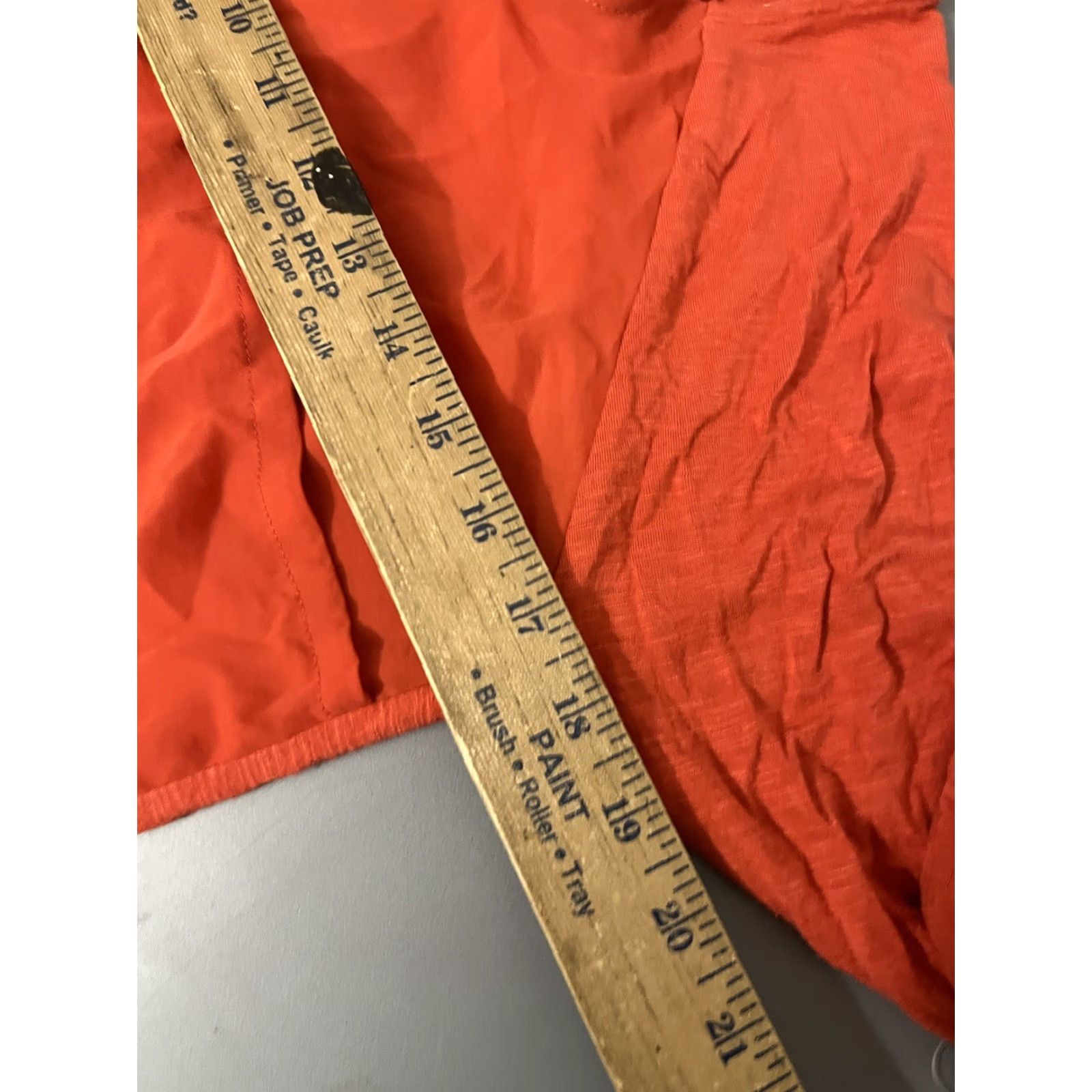 Vintage DOLAN Los Angeles Orange Sheer Long Sleeve T-Shirt Women Small Fall Angel Size S / US 4 / IT 40 - 5 Thumbnail