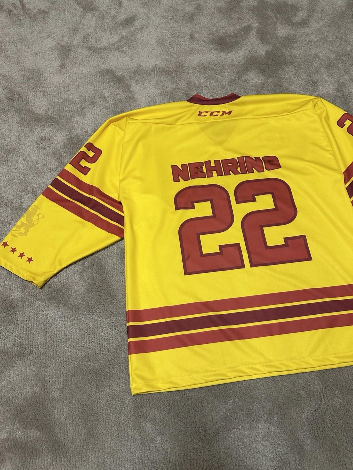 Ccm Düsseldorfer EG CCM Hockey Jersey Germany NEHRING #22 Sz XL Size US XL / EU 56 / 4 - 10 Thumbnail