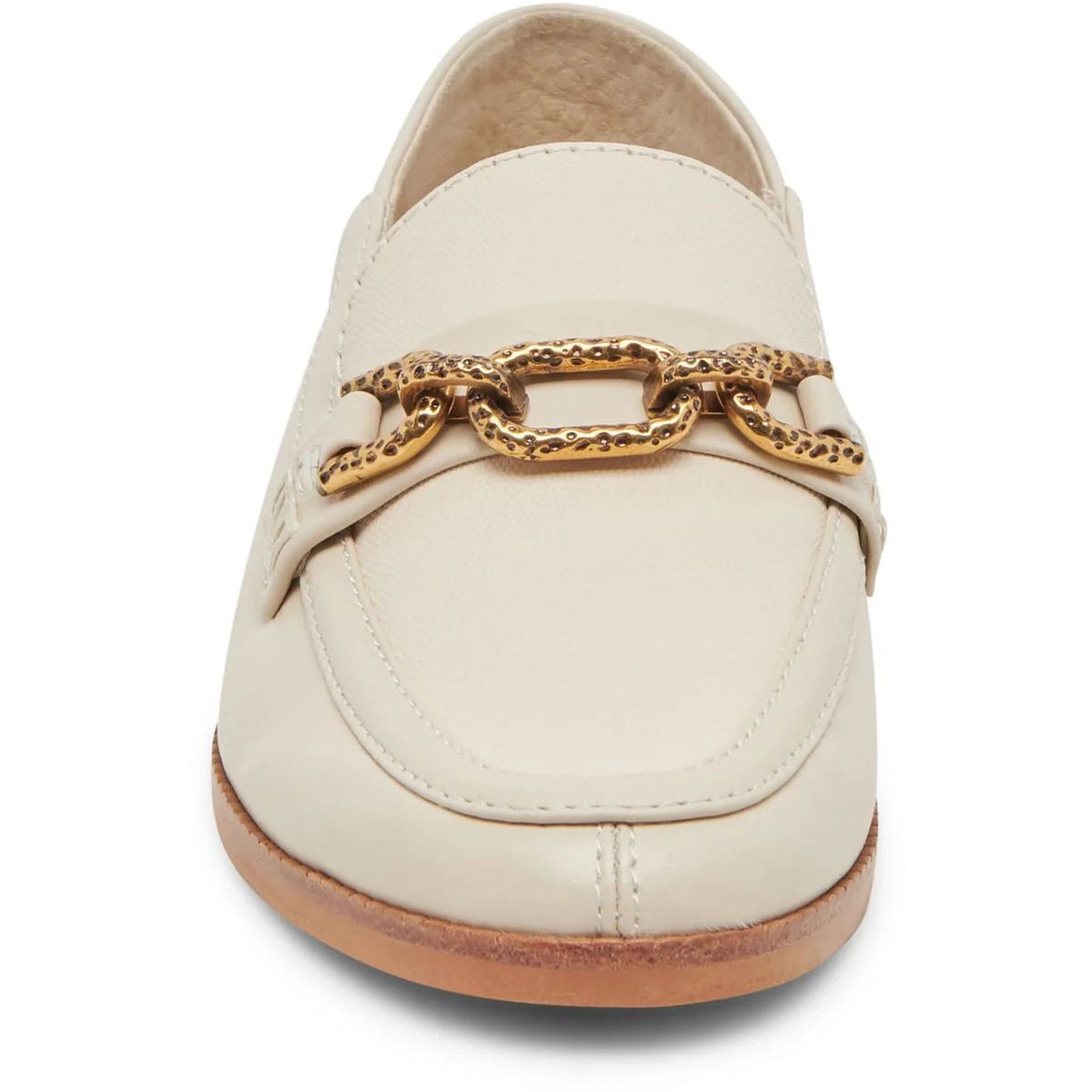 Dolce Vita Dolce Vita Reign Ivory Leather Women's Loafers 7 Size US 7 / IT 37 - 2 Thumbnail