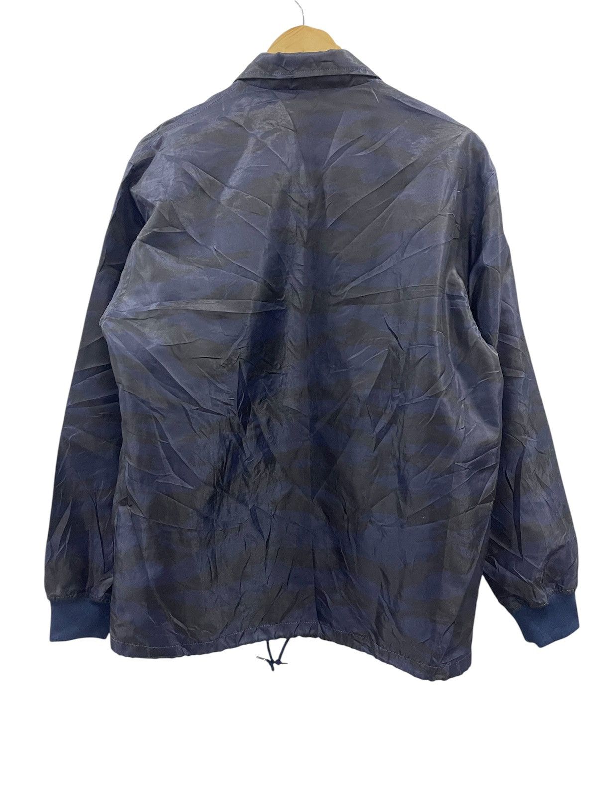 New Era New era Navy Tiger Stripes Coach Jacket Size US XL / EU 56 / 4 - 2 Thumbnail