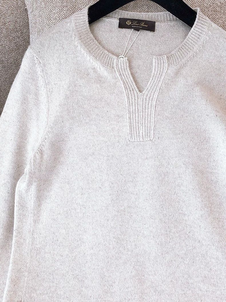 Loro Piana LORO PIANA Light tea colored cashmere knit dress Size M / US 6-8 / IT 42-44 - 3 Thumbnail