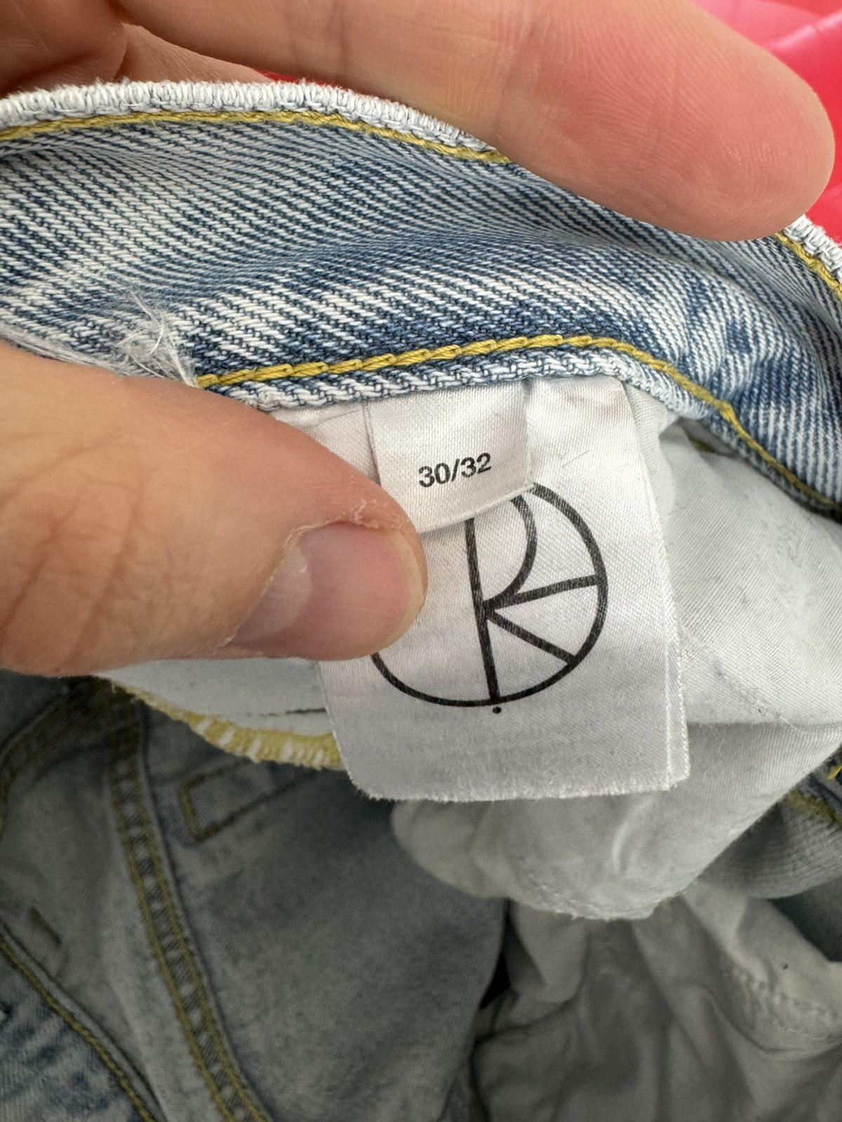 Polar Skate Co. Polar 93 Stonewashed Jeans Skate Denim Regular Baggy Rare Size US 30 / EU 46 - 6 Thumbnail