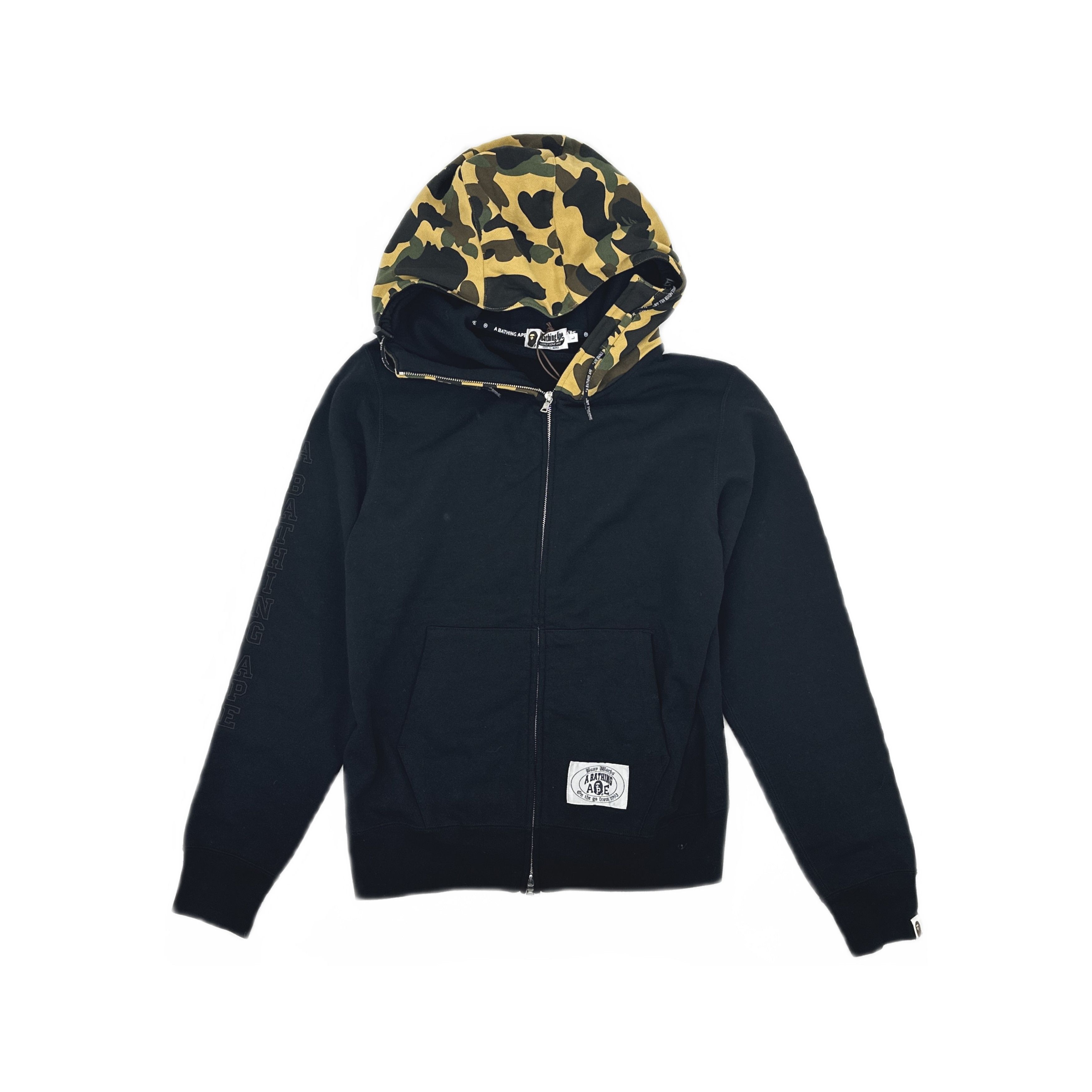 Bape A Bathing Ape Camo Hood Zip Hoodie Size L Size US L / EU 52-54 / 3 - 1 Thumbnail