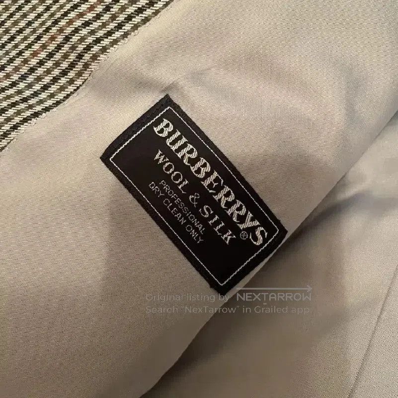 Burberry Burberry M Size Multicolor Wool Men's Coat. Size US M / EU 48-50 / 2 - 5 Thumbnail