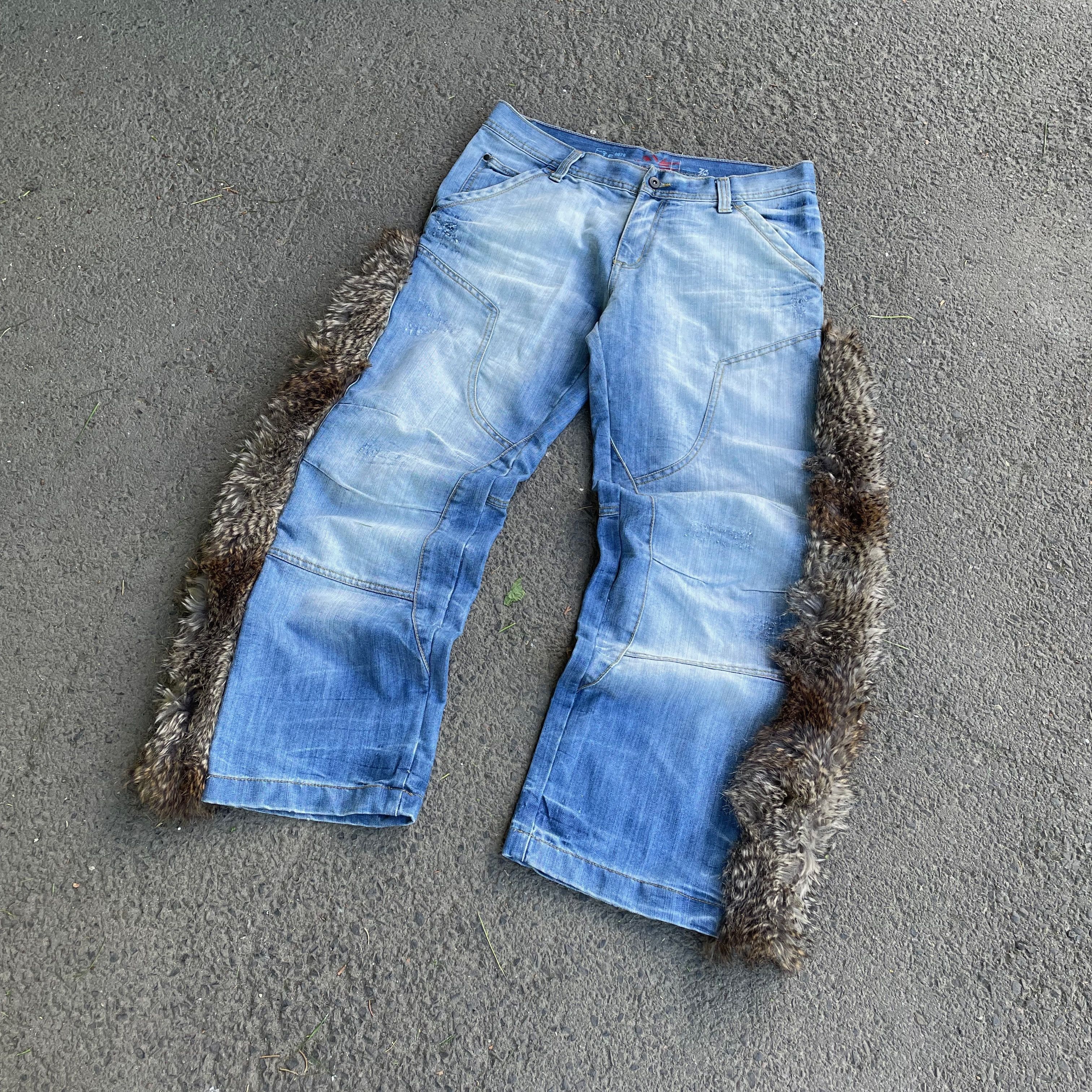 If Six Was Nine fur pants if six was nine style hysteric type baggy fit Size US 36 / EU 52 - 2 Thumbnail