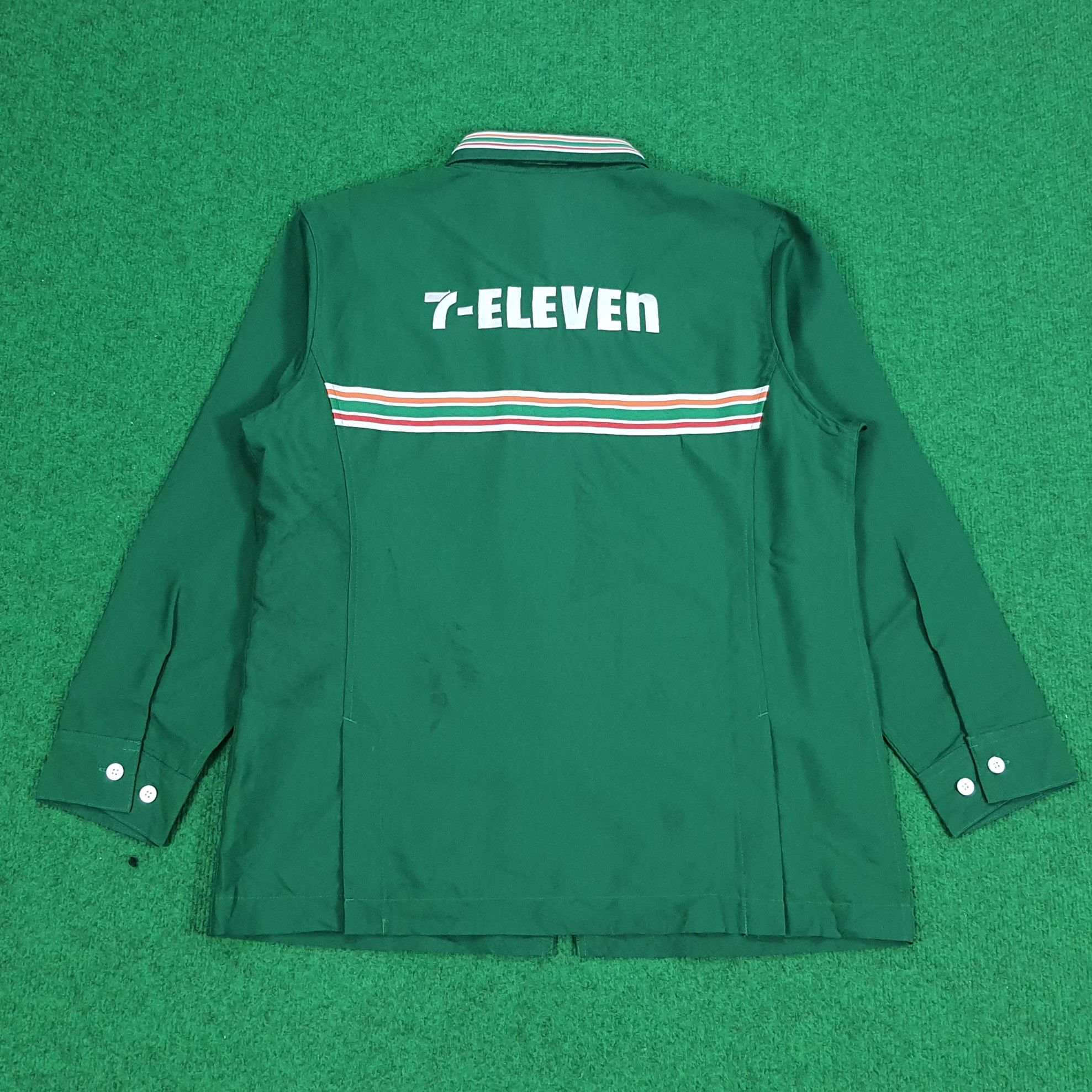 Japanese Brand × Vintage Vintage 7 Eleven Japanese Brand Staff Worker Uniform Size S / US 4 / IT 40 - 1 Thumbnail