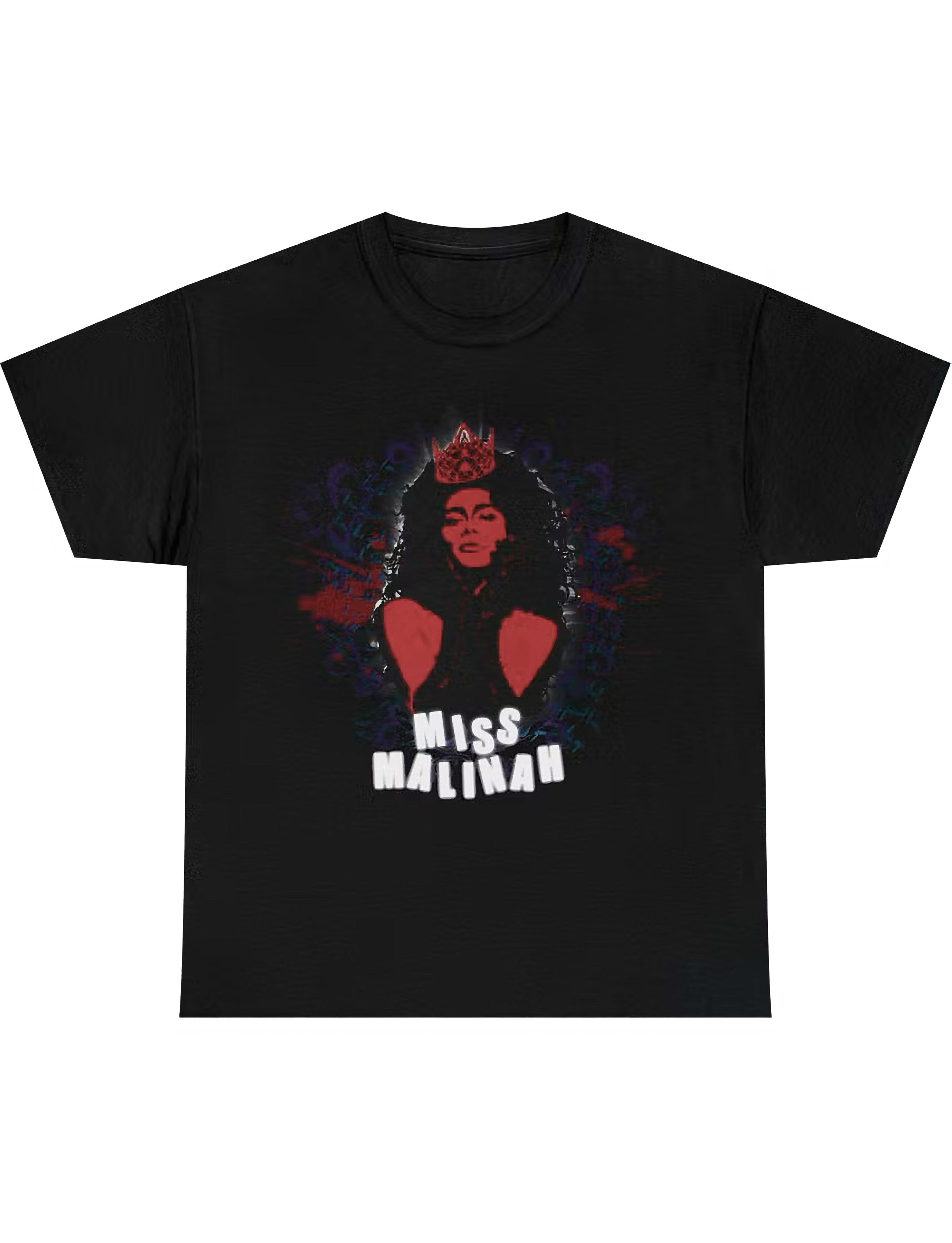 Other MISS MALINAH white & red black graphic tee Size US M / EU 48-50 / 2 - 1 Thumbnail