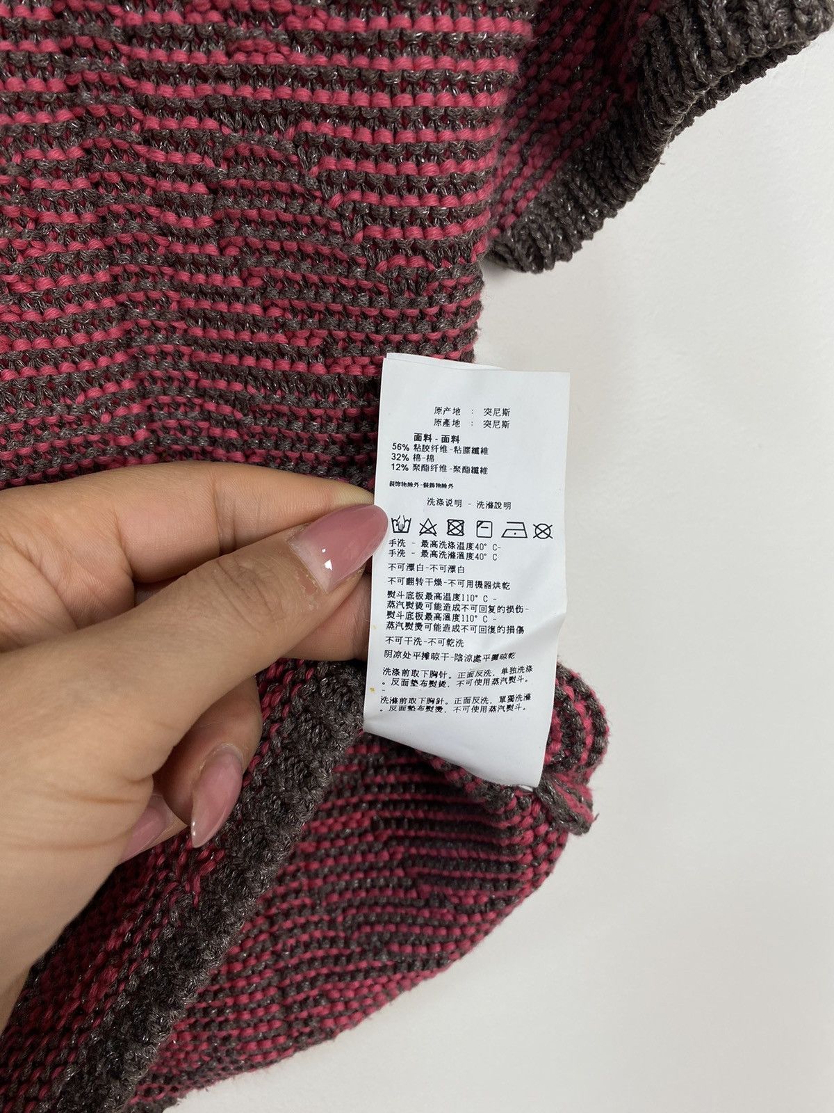 Armani Armani Jeans Round-Neck Jumper Pullover Sweater Womens Sz S Size S / US 4 / IT 40 - 8 Thumbnail