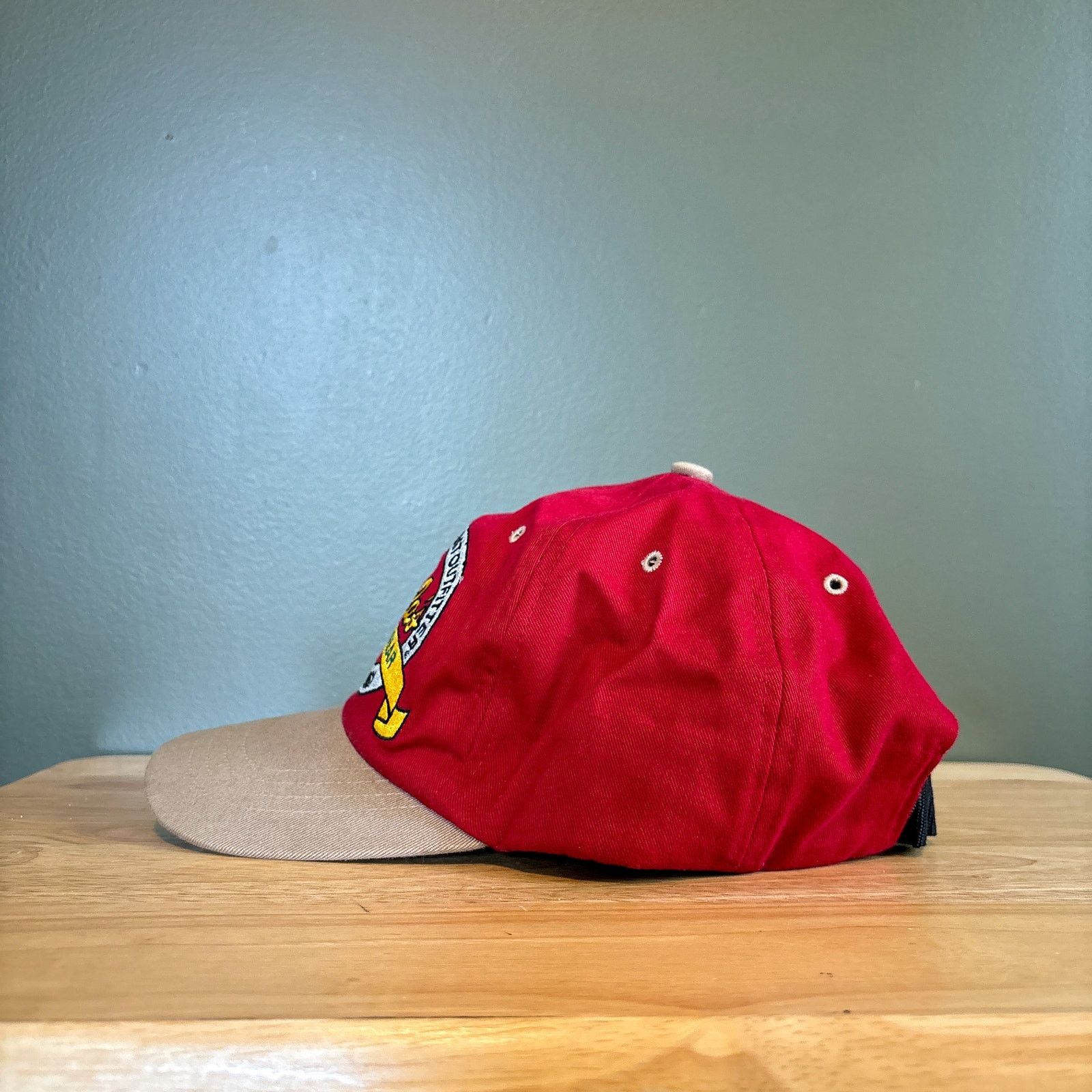Cabelas Cabela’s Outdoor Gear Outfitters Red Strapback Hat Size ONE SIZE - 5 Thumbnail