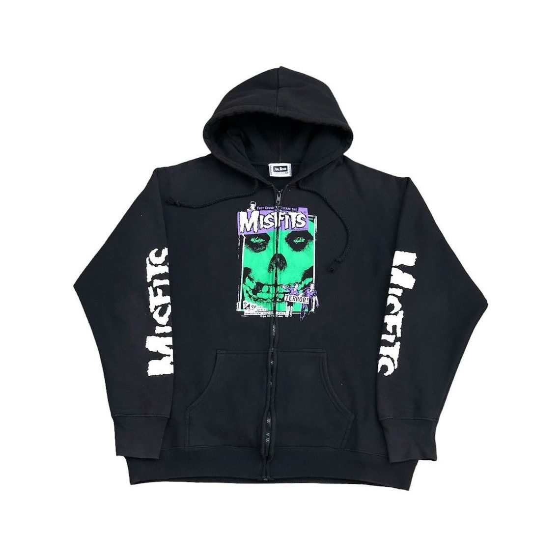 Misfits Vintage Misfits Terror Punk Rock Band Zip Up Hoodie Band Size US XXL / EU 58 / 5 - 1 Thumbnail