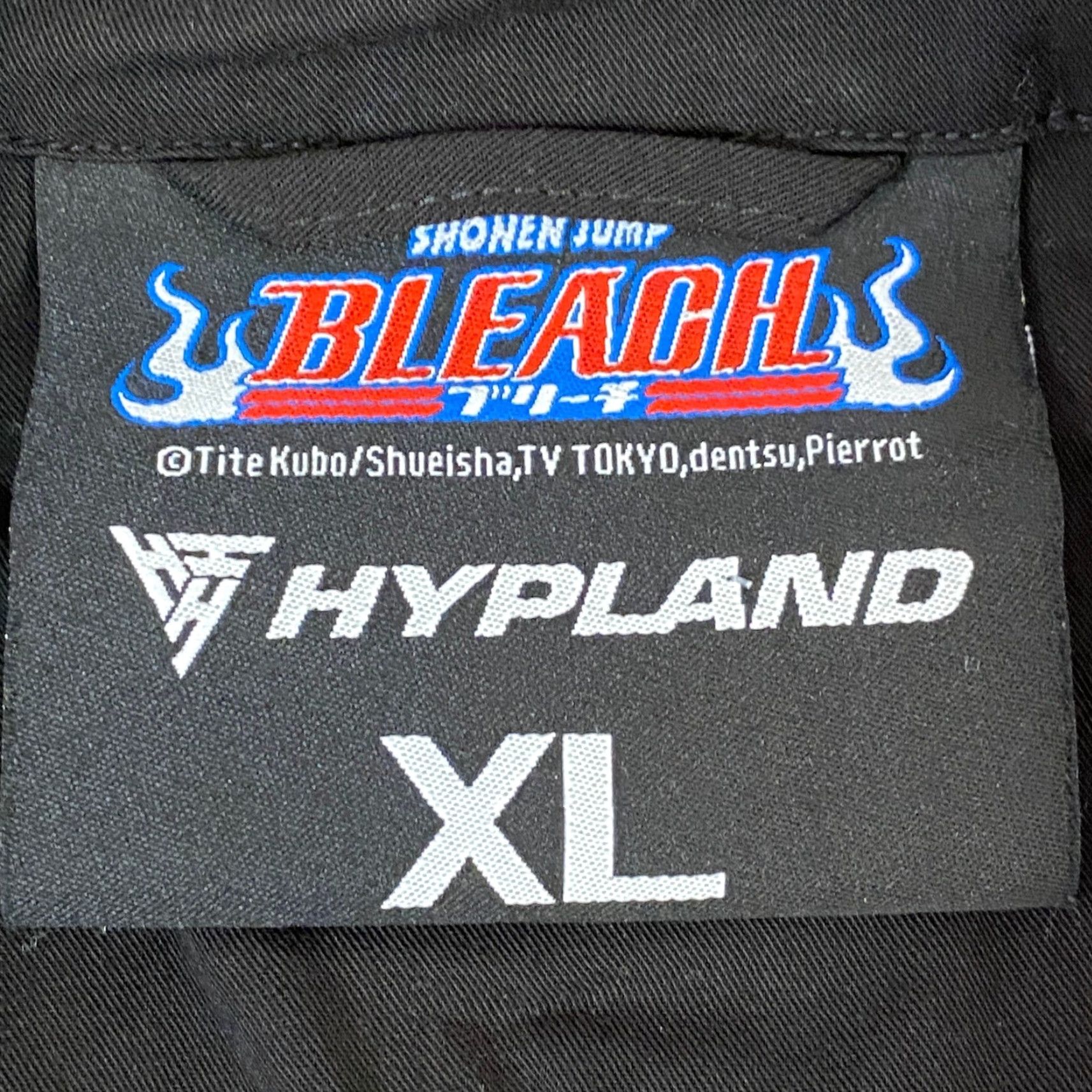 Hypland HYPLAND Bleach Anime Shirt Button Up Mens XL Ichigo Rukia Size US XL / EU 56 / 4 - 3 Thumbnail
